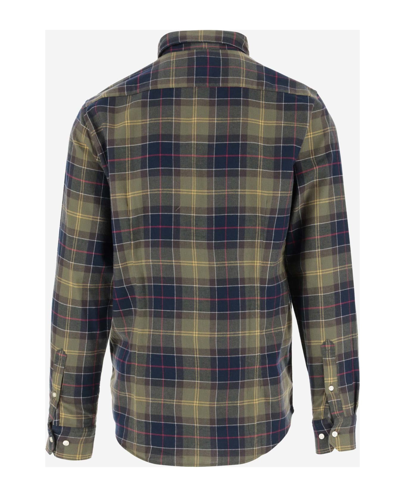 Barbour Cotton Shirt With Check Pattern - Classic Tartan