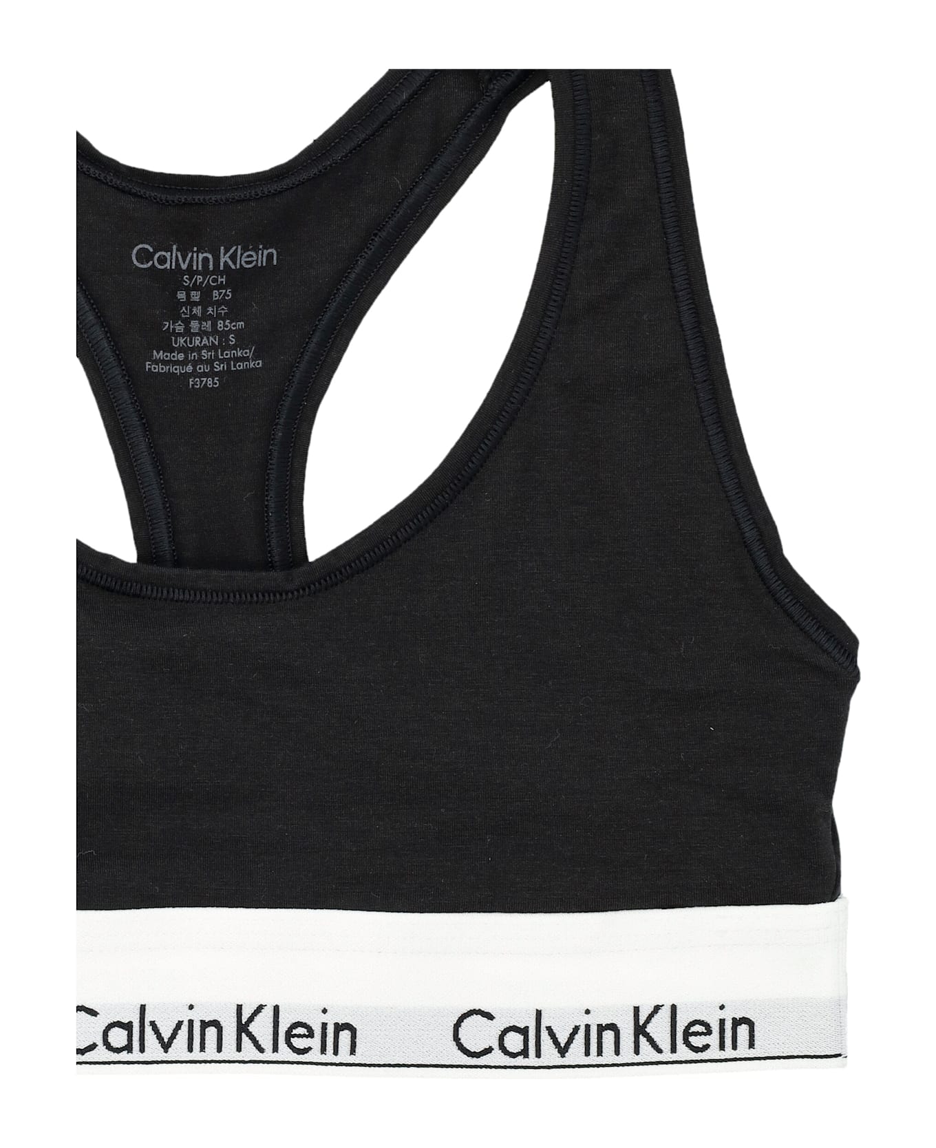 Calvin Klein Bralette - BLACK