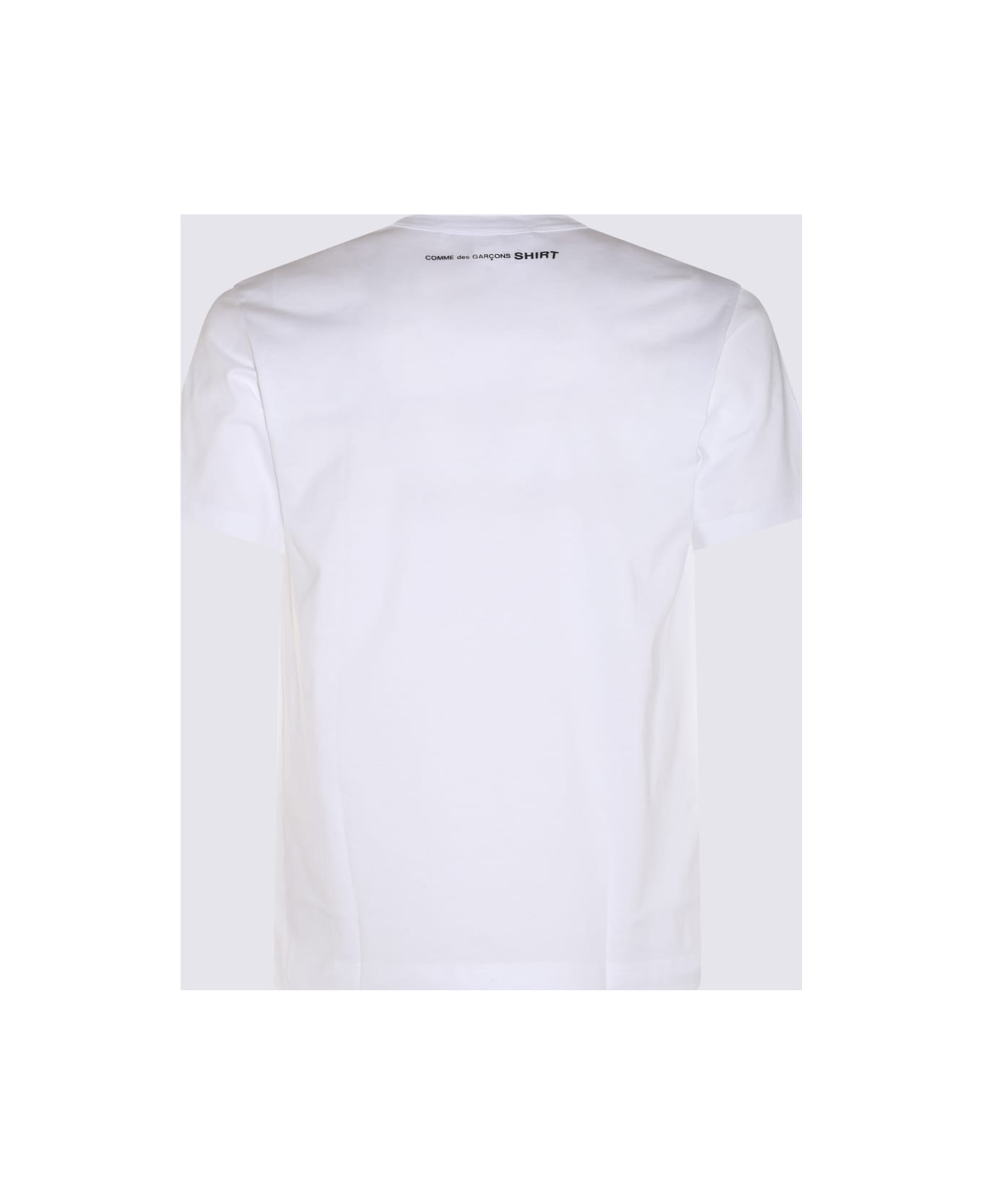 Comme des Garçons White Cotton T-shirt - White