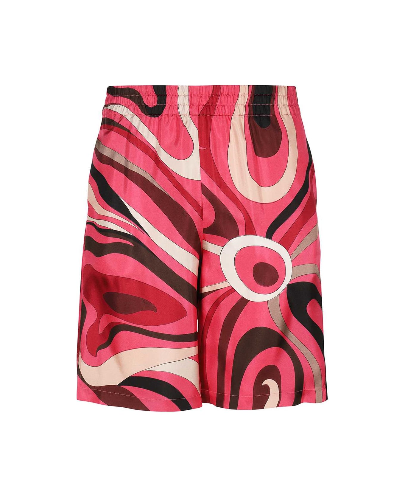 Pucci Silk Bermuda Shorts - Pink