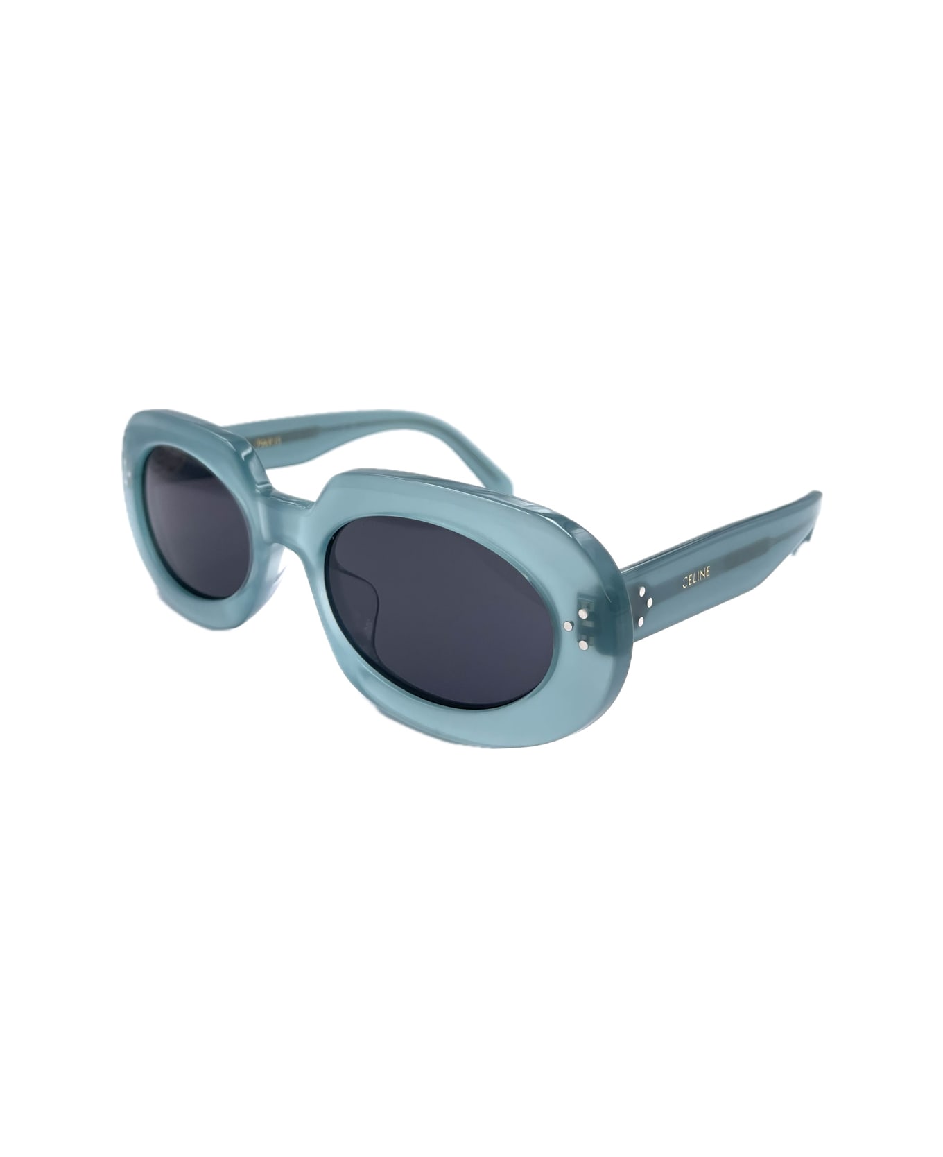 Celine Cl40276u Bold 3 Dots 93n Sunglasses - Turchese