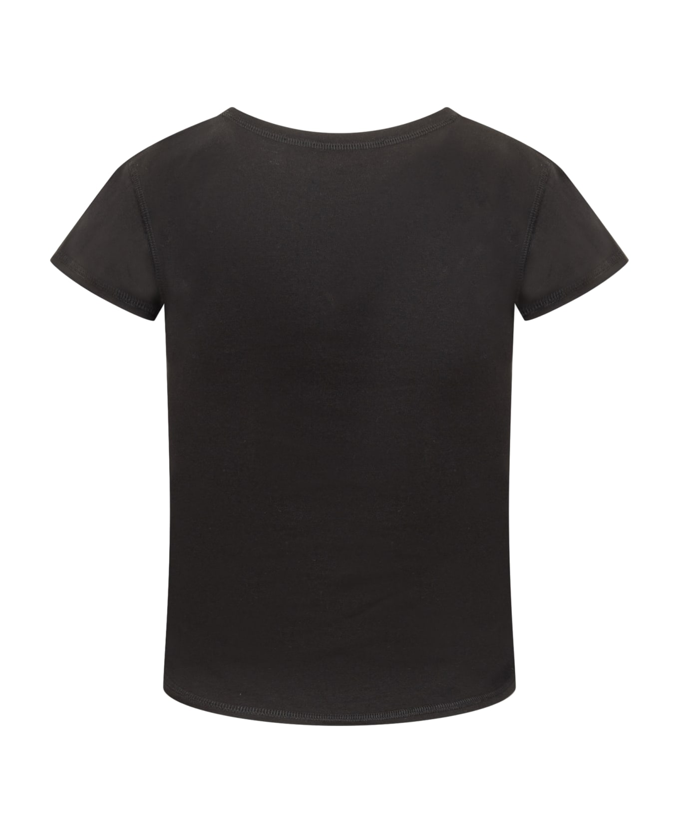 Stella McCartney T-shirt With Wings Print - BLACK Tシャツ