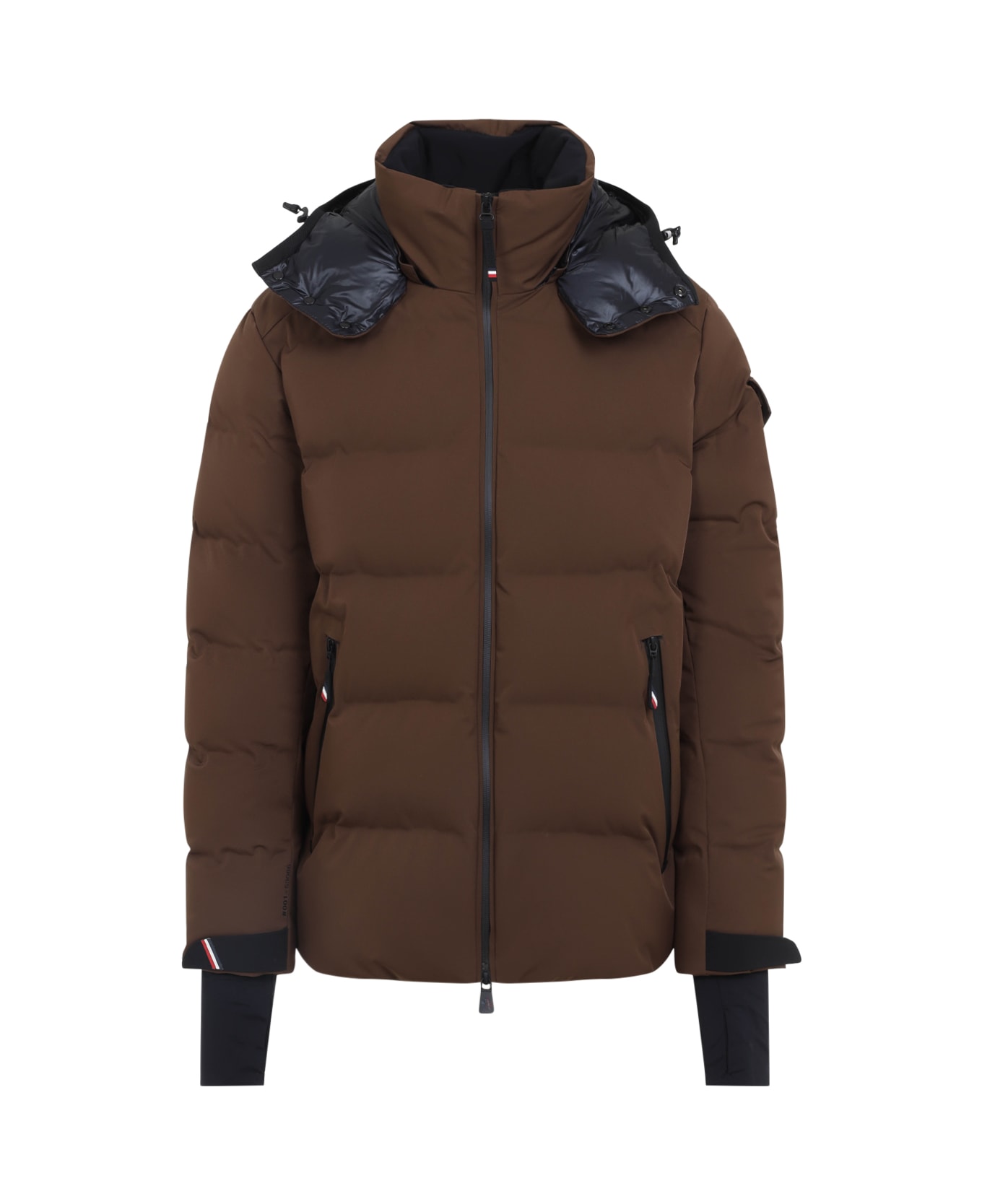 Moncler Grenoble Moncler Montgetech Short Down Jacket - Brown