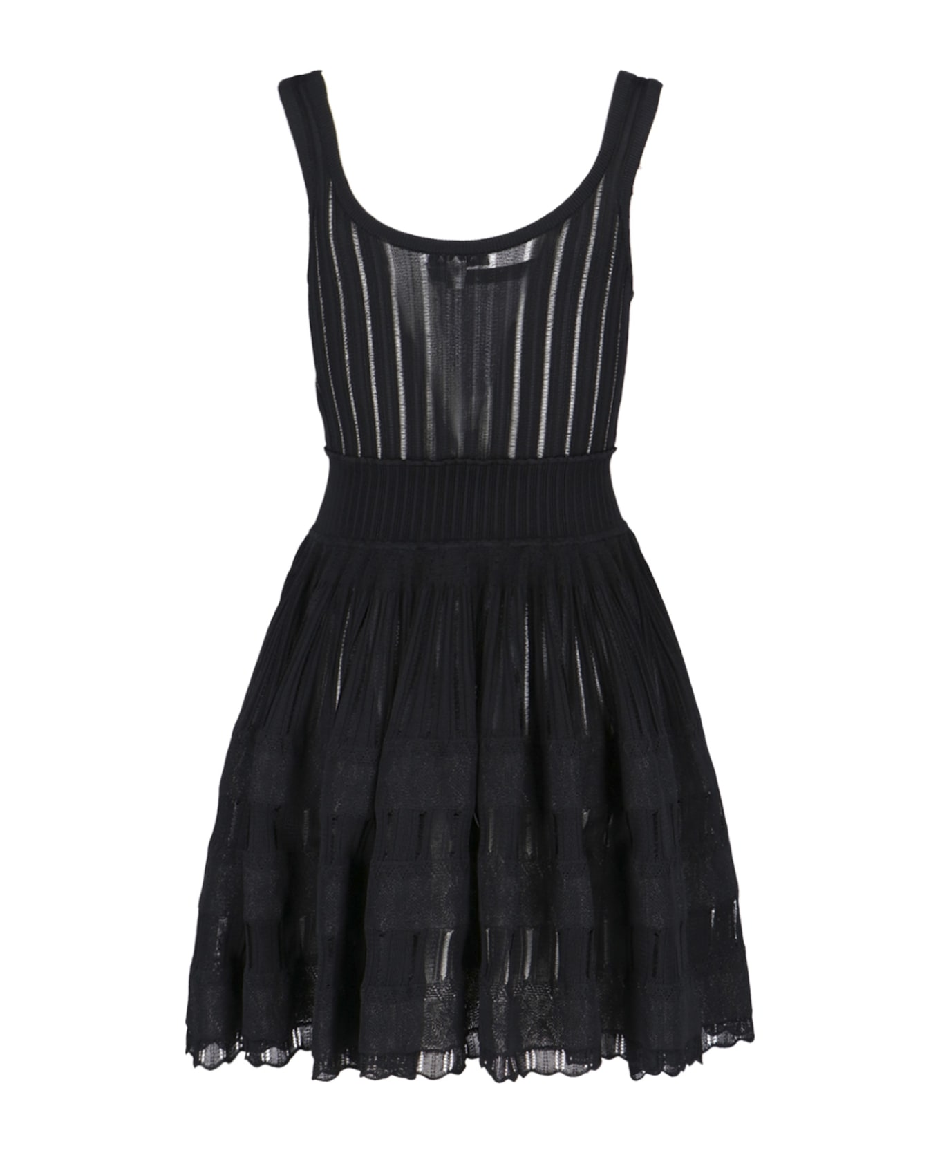 Alaia 'crinoline' Midi Dress - Noir Alaia
