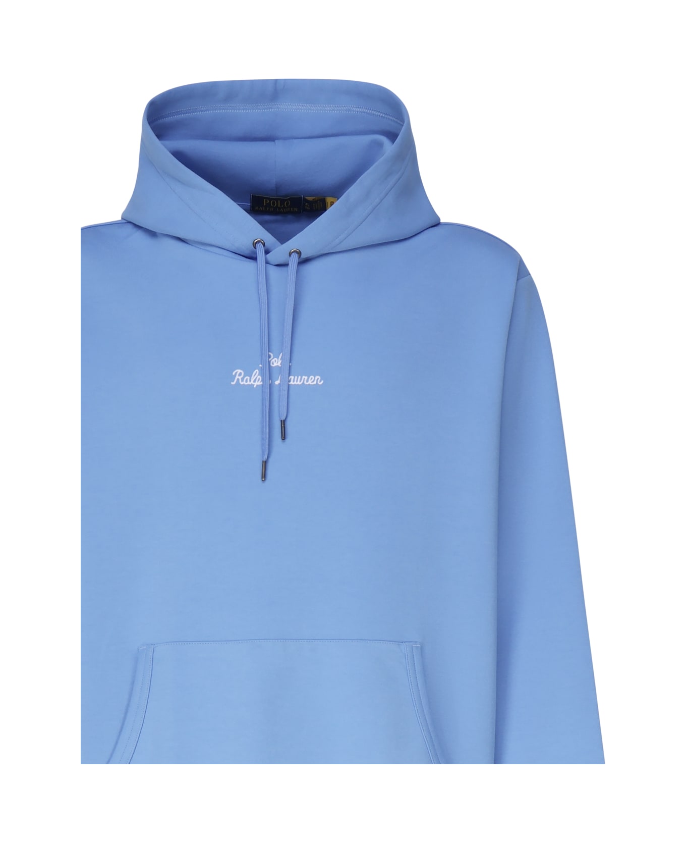 Polo Ralph Lauren Sweatshirt With Embroidery - Light blue