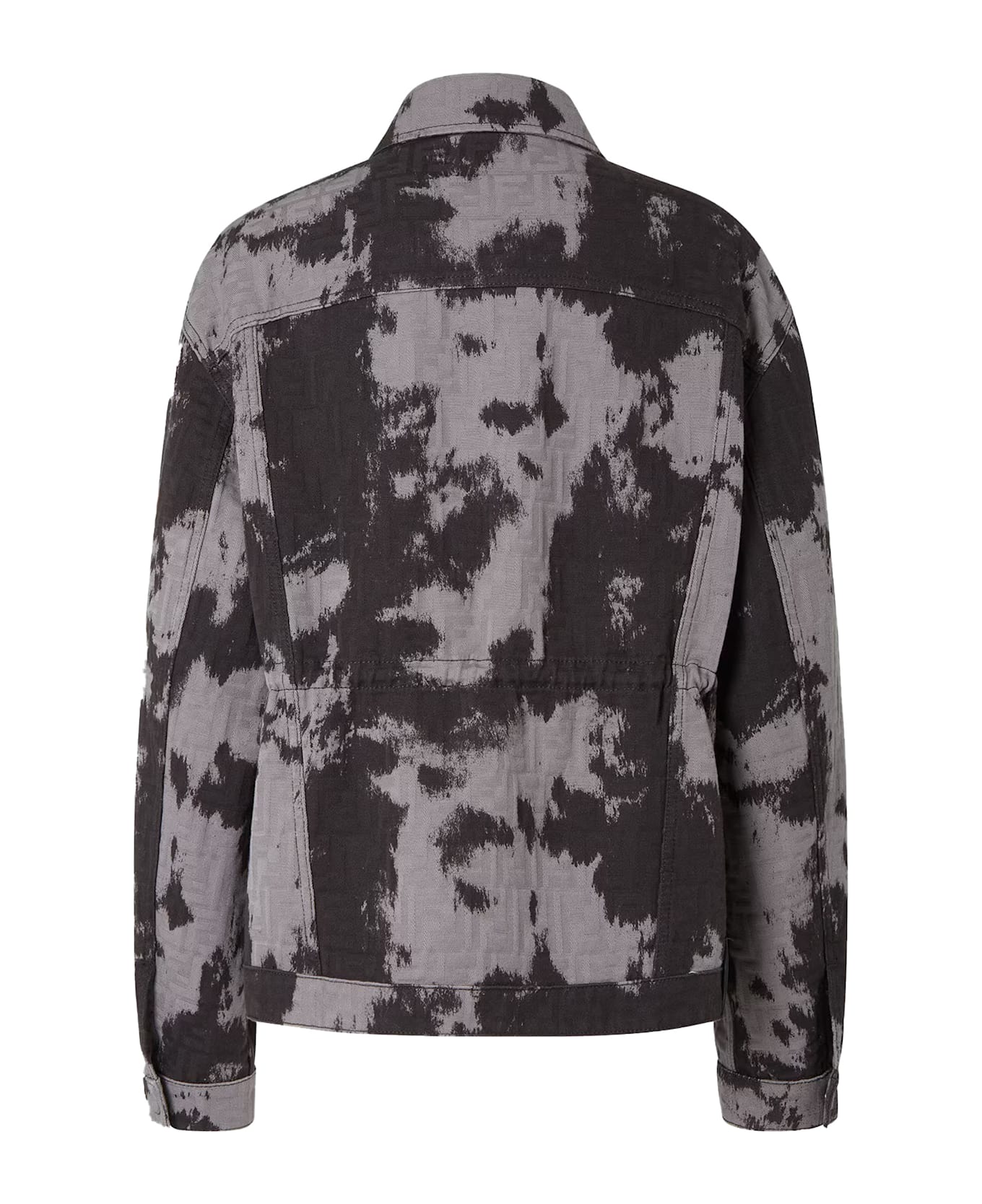 Fendi Ff Animalier Jacket - Black