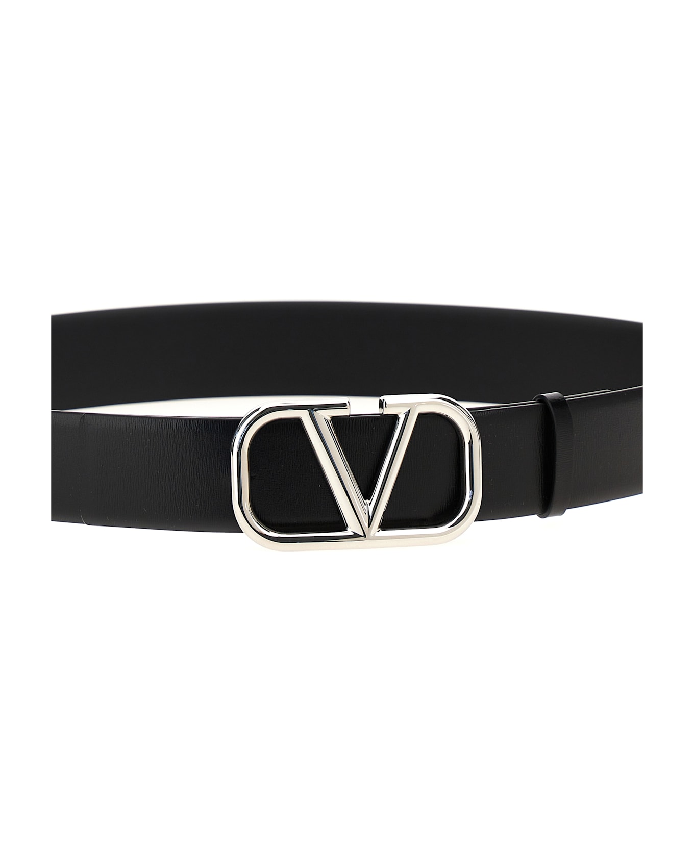 Valentino Garavani 'vlogo Signature' Belt - Black