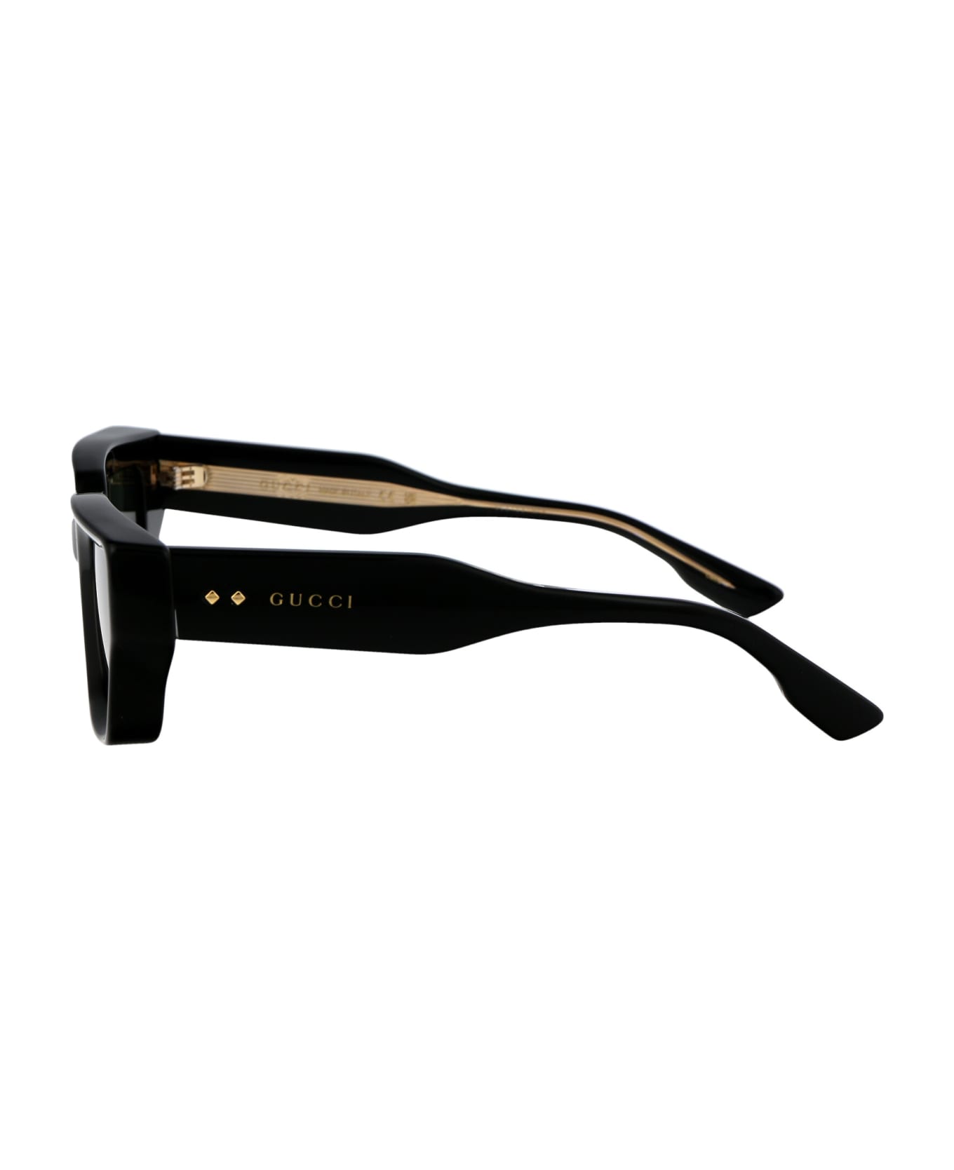 Gucci Eyewear Gg1529s Sunglasses - 001 BLACK BLACK GREY