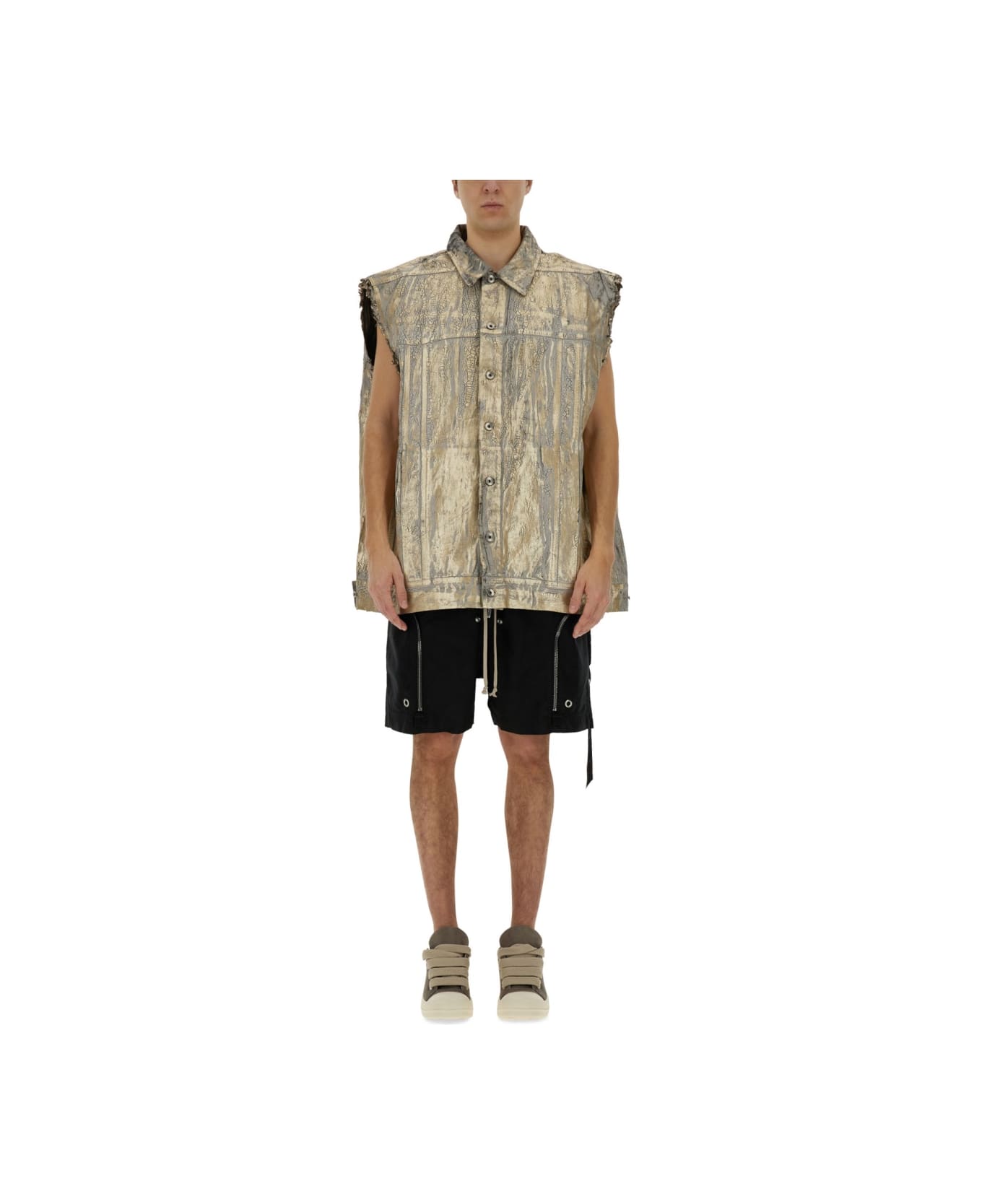 DRKSHDW Jumbo Vest - GOLD