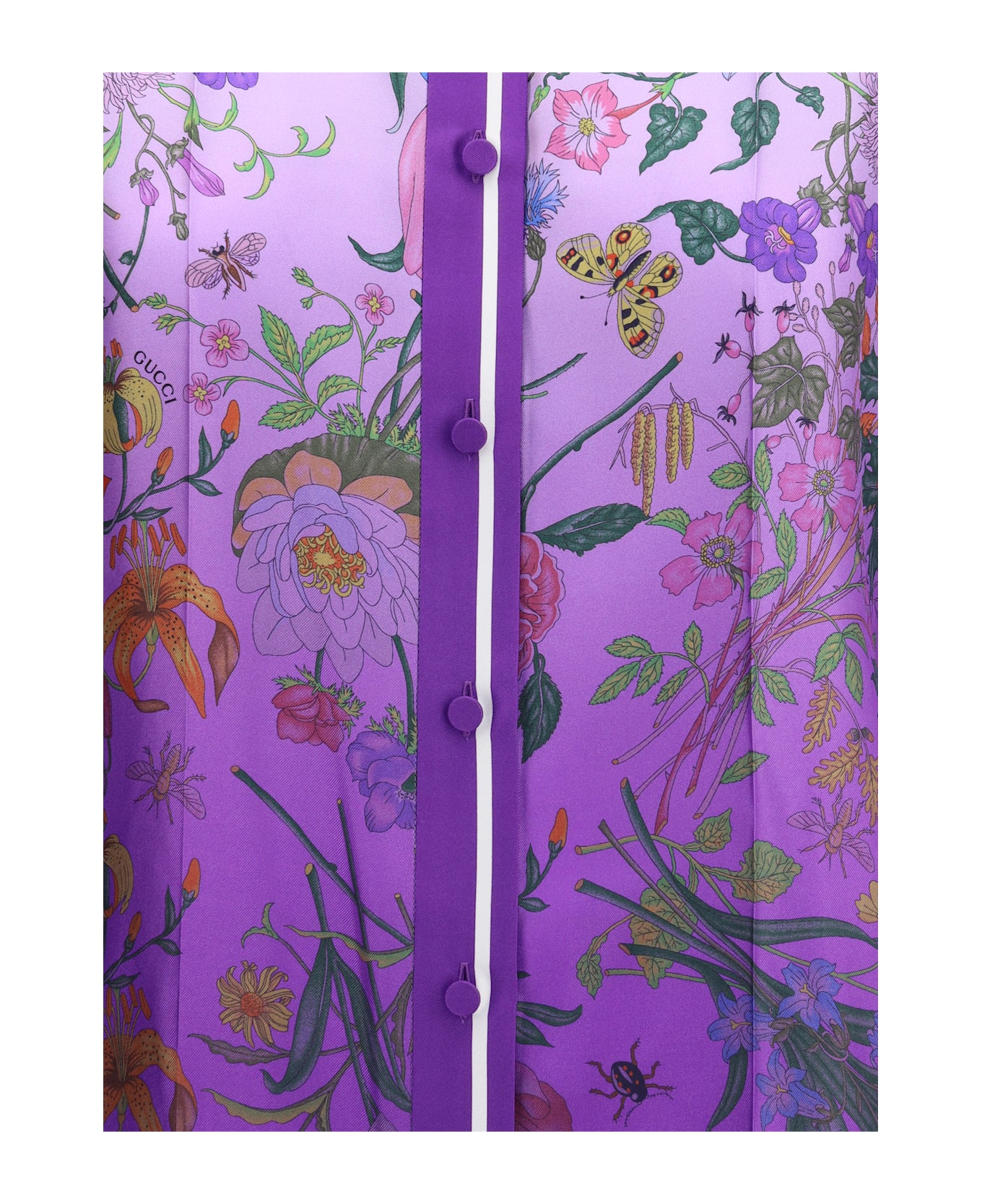 Gucci Floral Silk Shirt