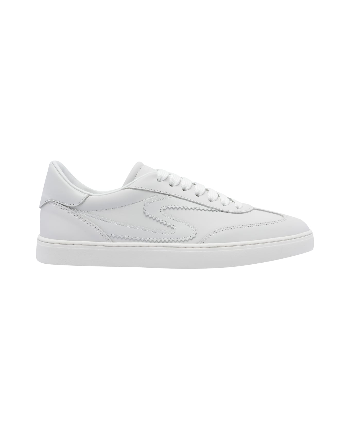 Stuart Weitzman Runaround Sneakers - White