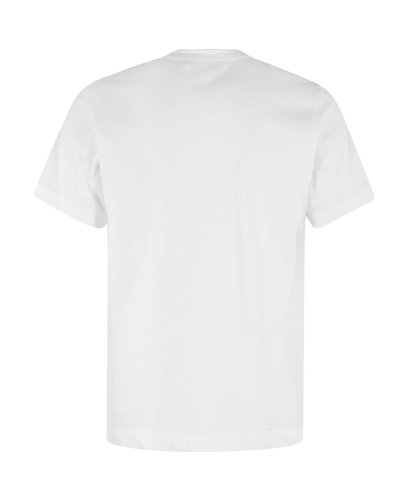 Comme des Garçons Shirt T Shirt Knit - White