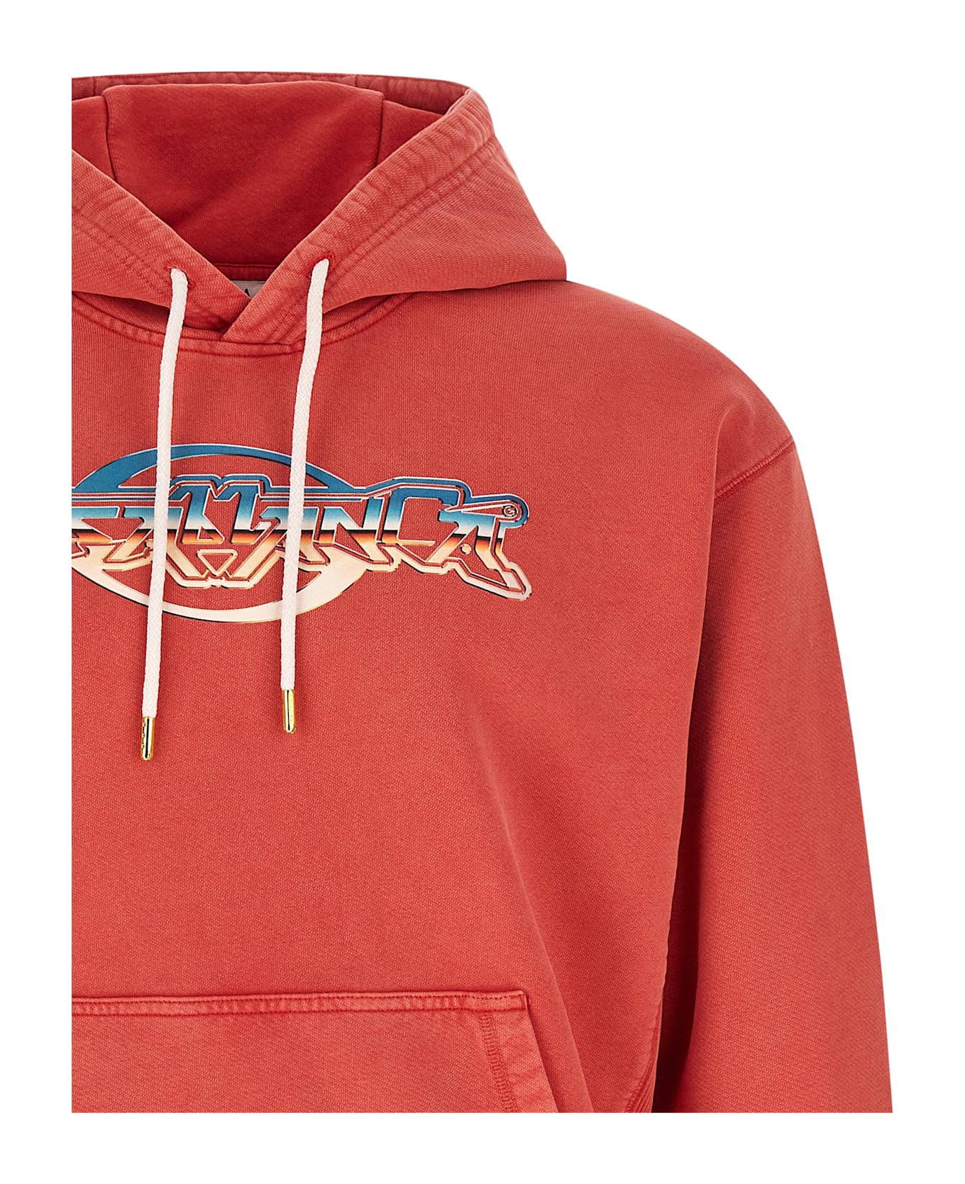 Casablanca 
chrome
 Hoodie - Red