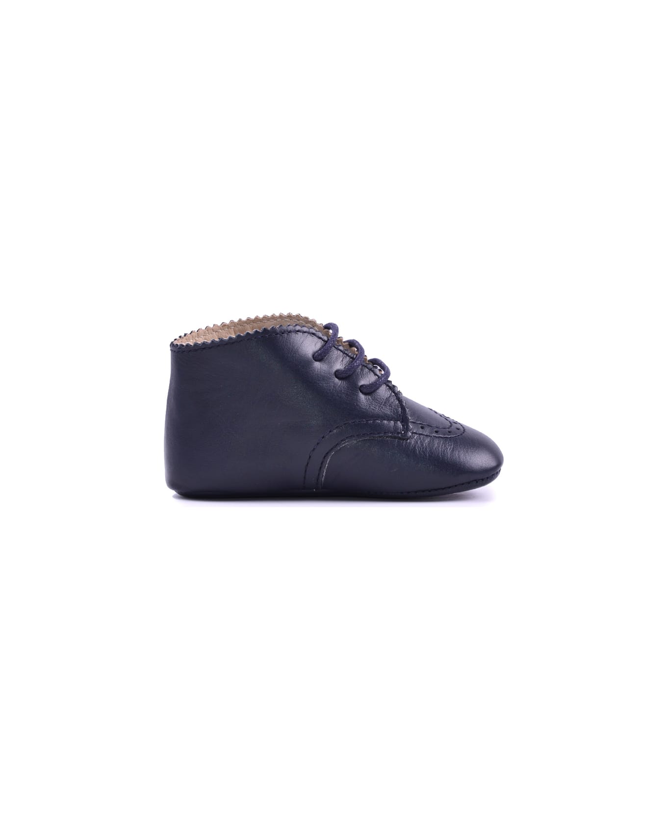 Gallucci Leather Sneakers - Blue