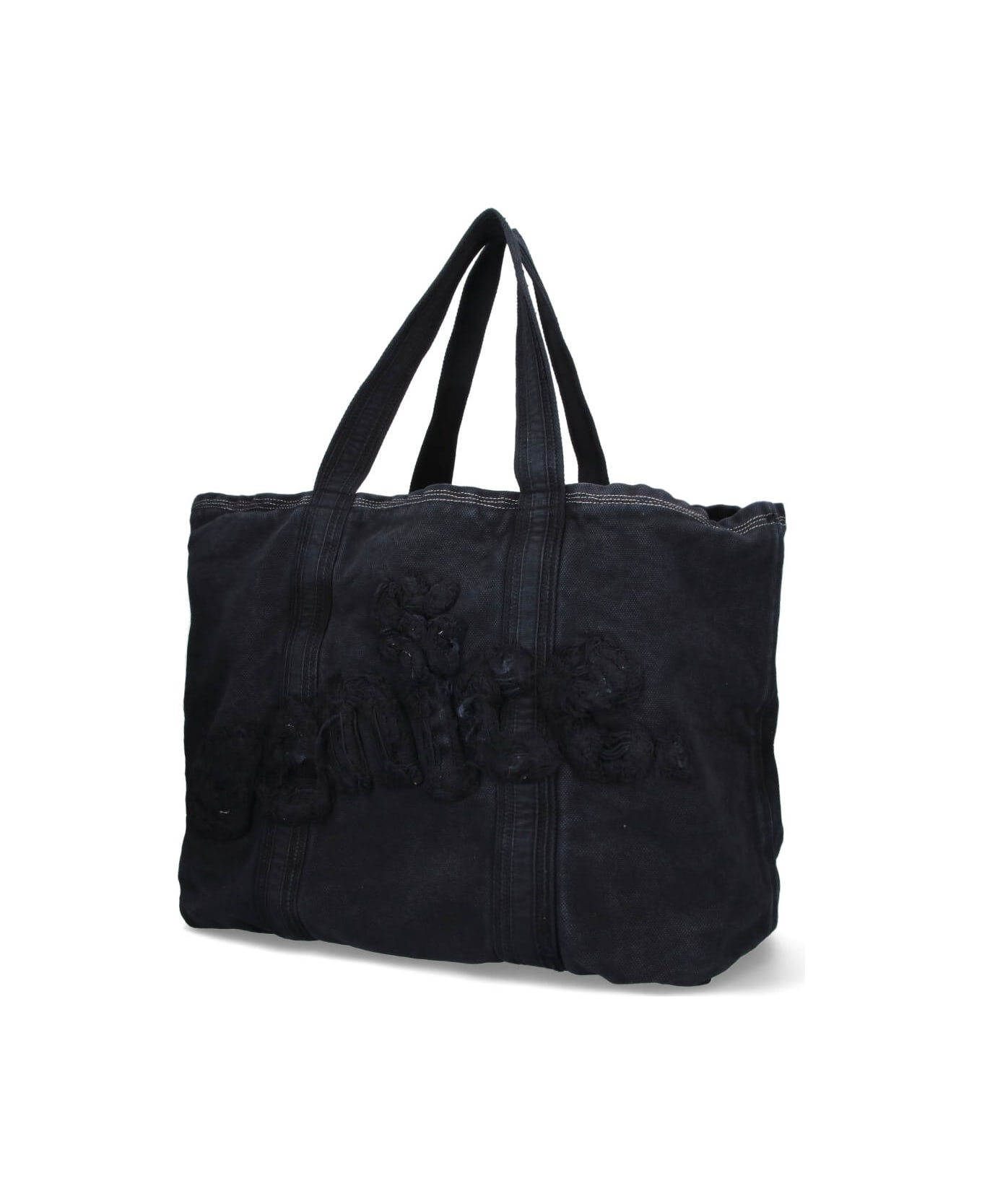 ERL Logo Tote Bag - Black  