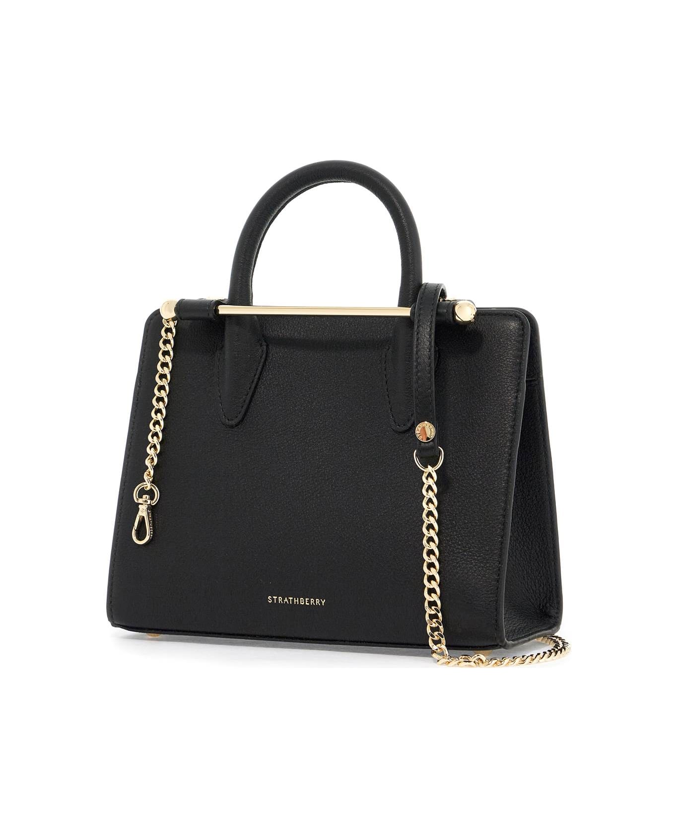 Strathberry Mini Tote Bag - BLACK (Black)