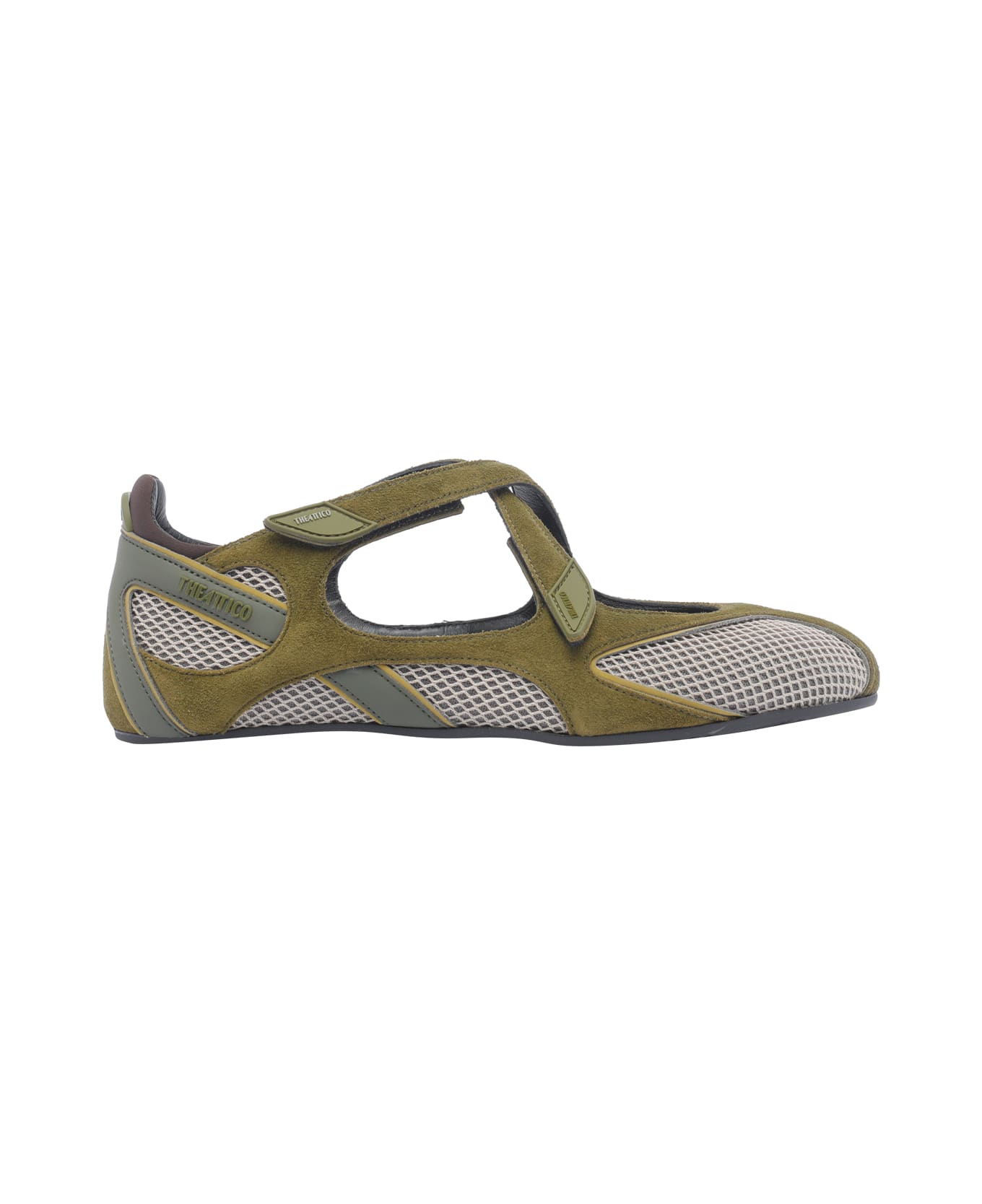 The Attico Nomad Flat Ballets - Green