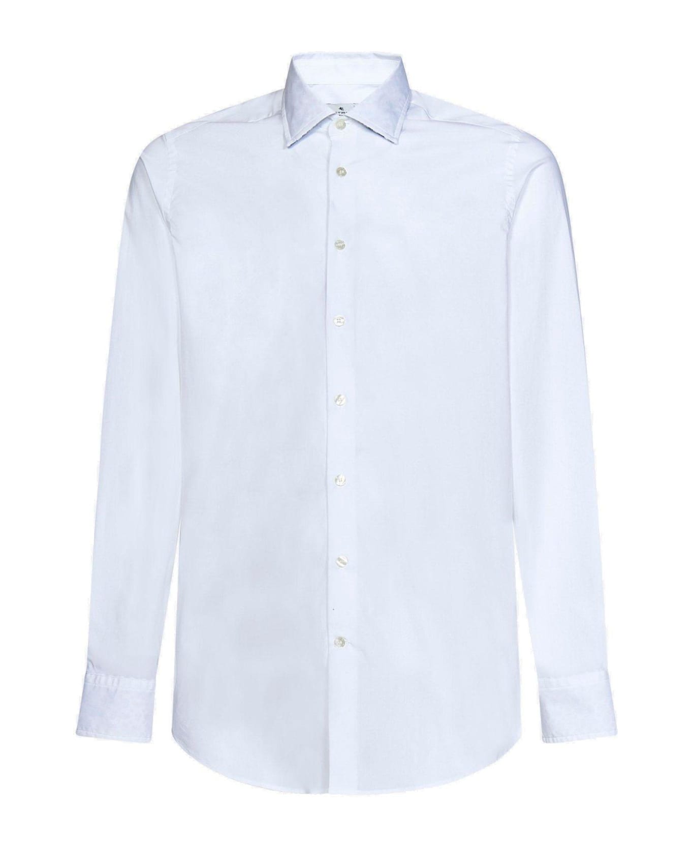 Etro Tailored Long-sleeved Shirt - White シャツ