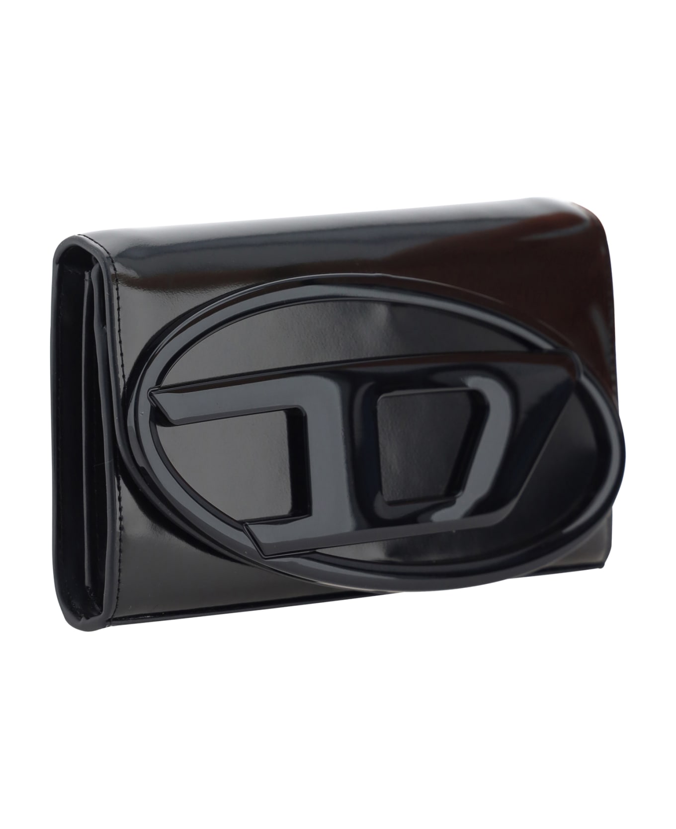 Diesel Black 1dr Wallet - Black