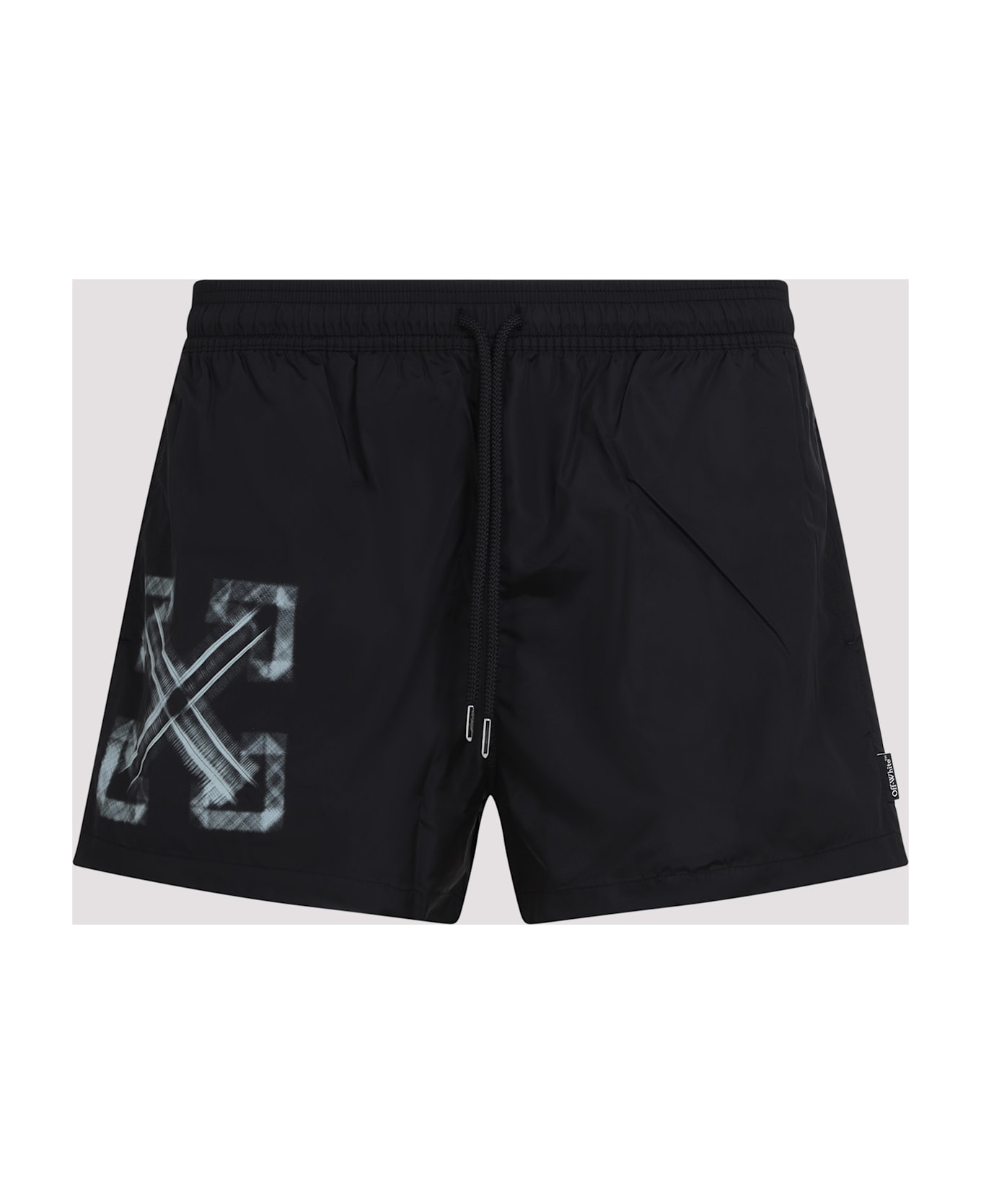 Off-White Vibe Arrow Swimshorts - Black Aqua