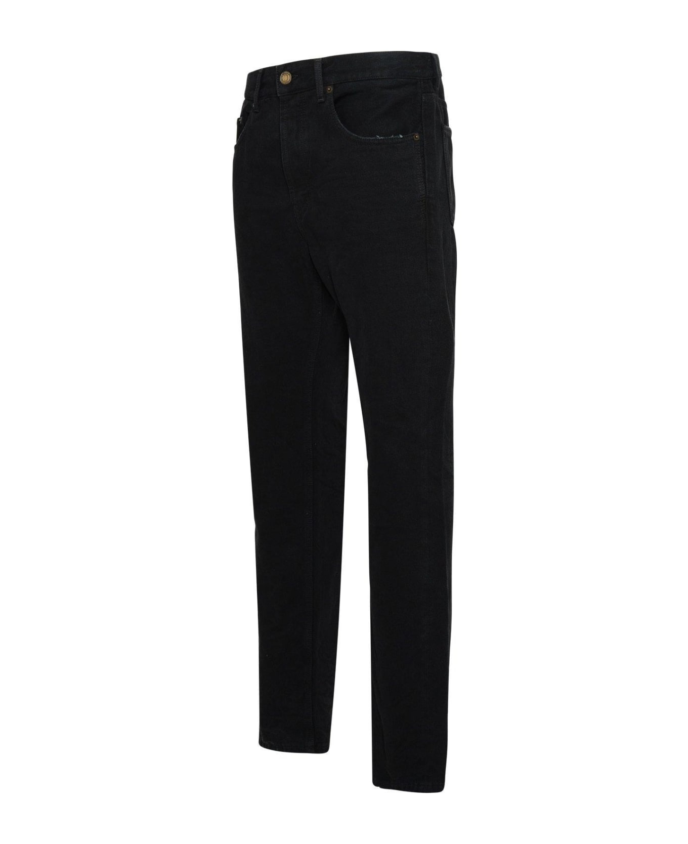 Saint Laurent Five Pocket Jeans - BLACK WASHED