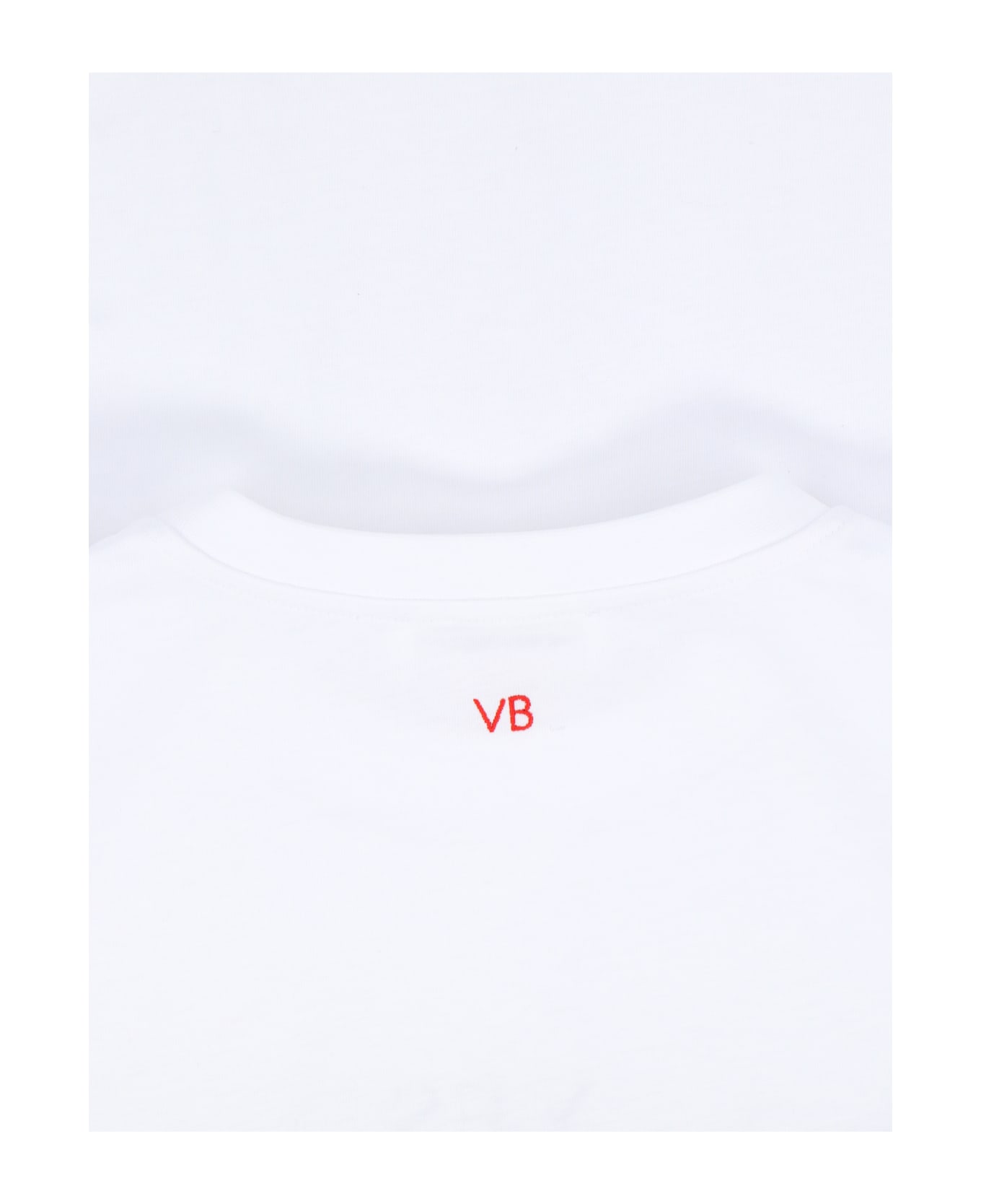 Victoria Beckham Logo T-shirt - White