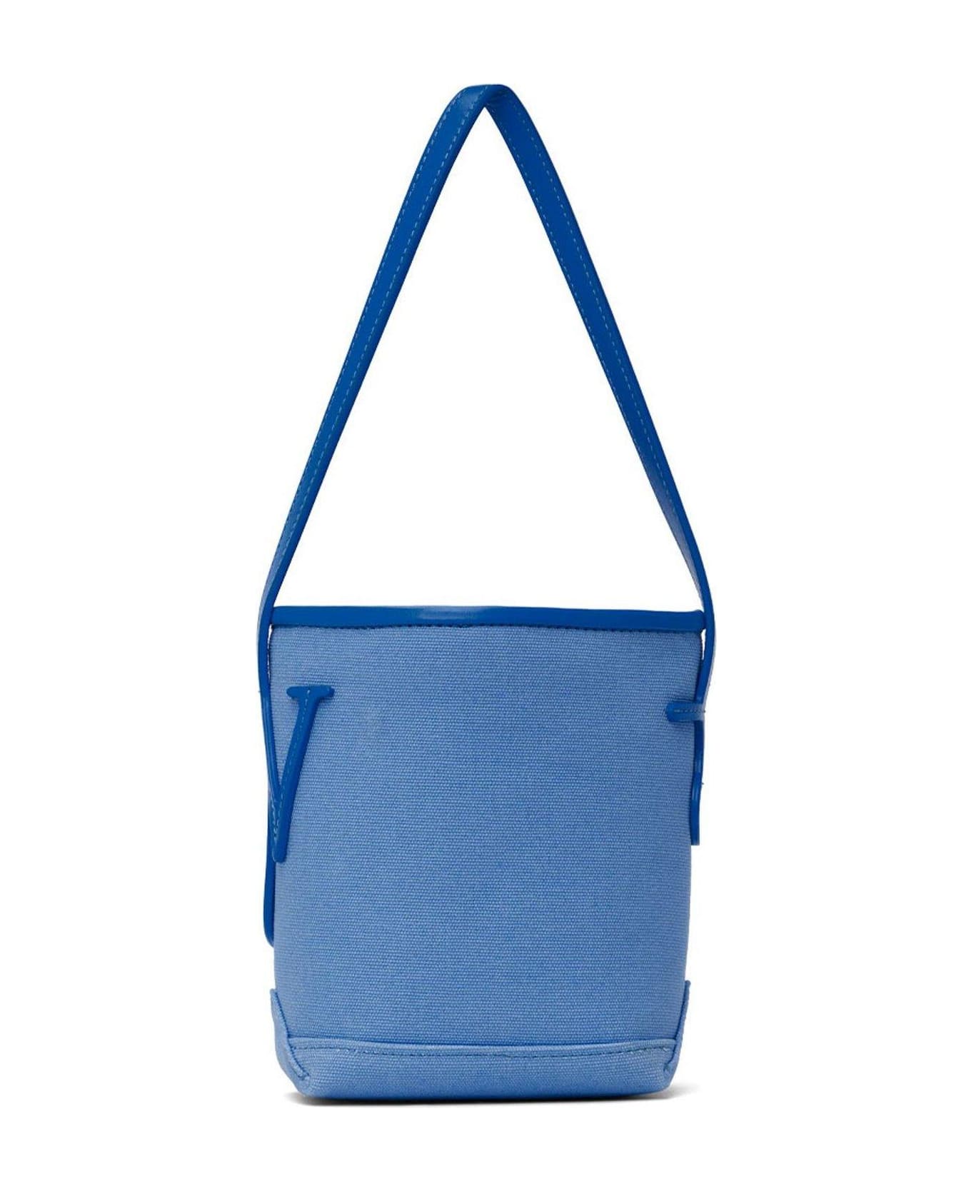 J.W. Anderson Mini Anchor Hobo Handle Bag - Gnawed Blue