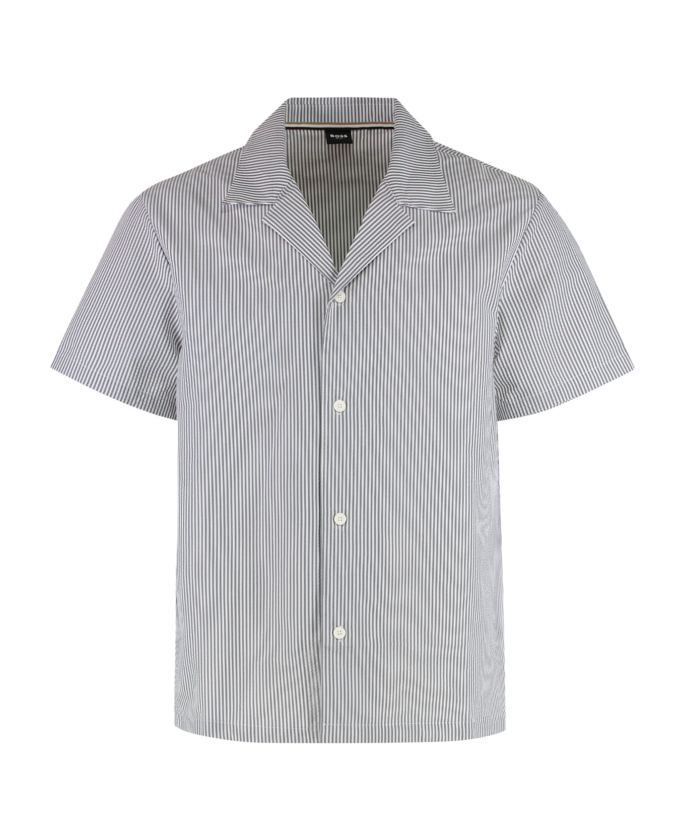 Hugo Boss Technical Fabric Shirt - White