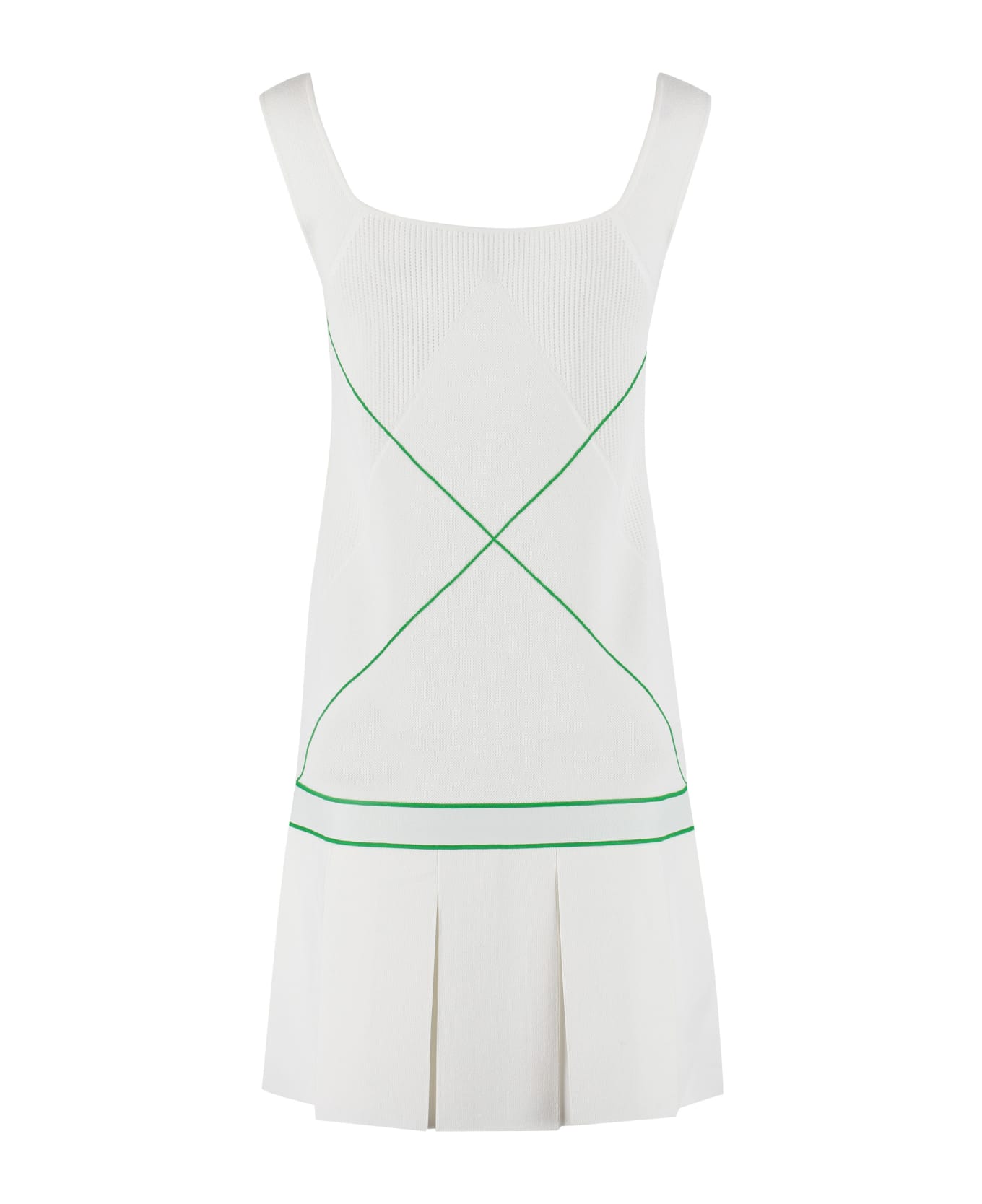 Bottega Veneta Knitted Dress - White