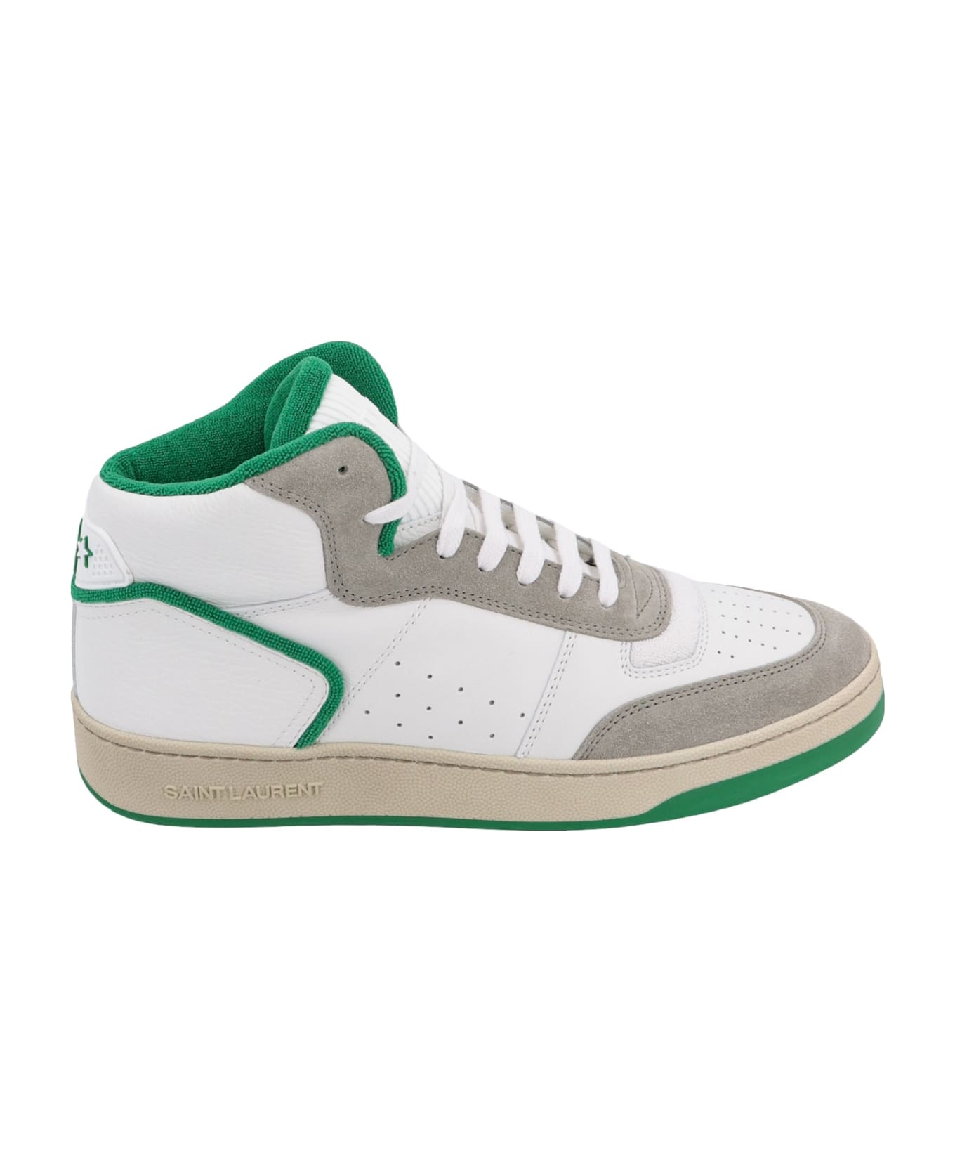Saint Laurent Sl/80 Sneakers - White