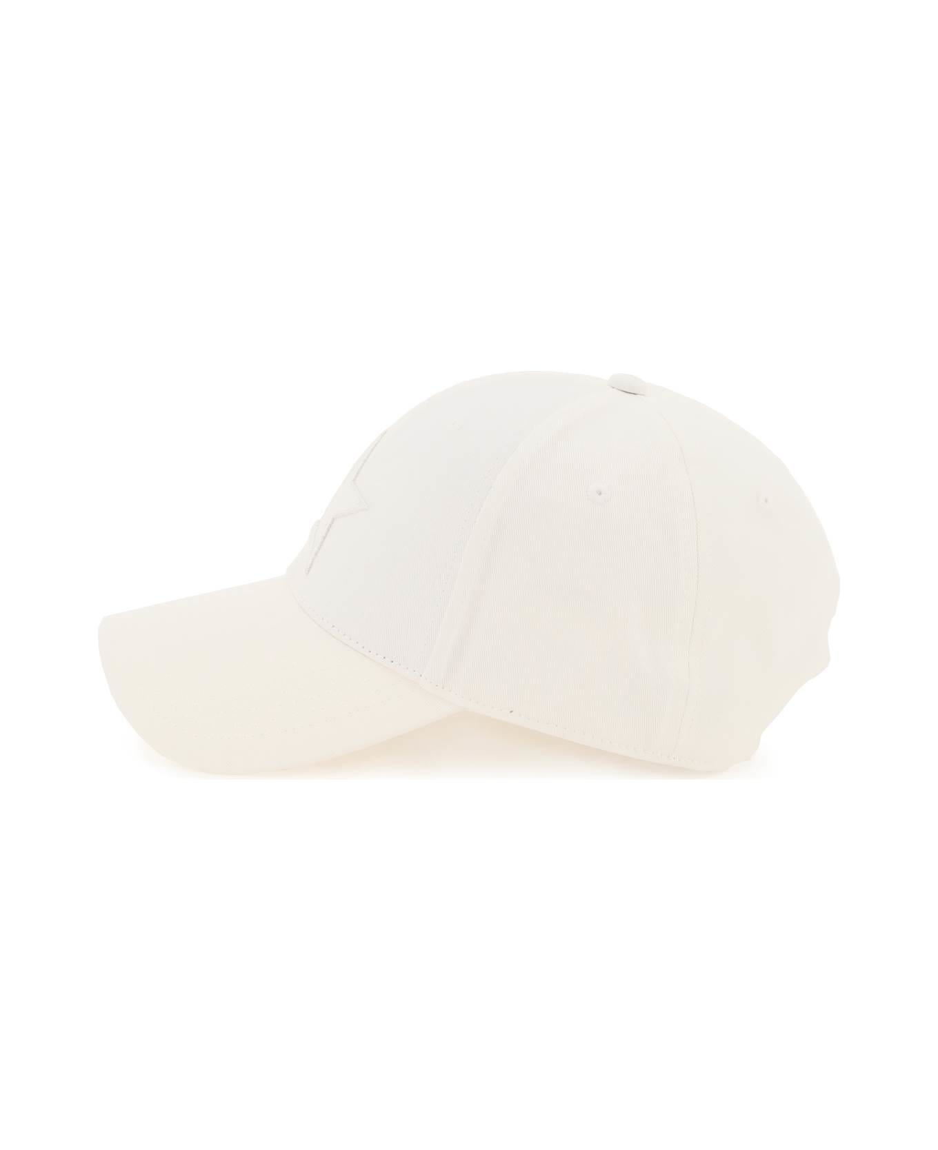 Golden Goose Demos Baseball Hat - PAPYRUS (White)