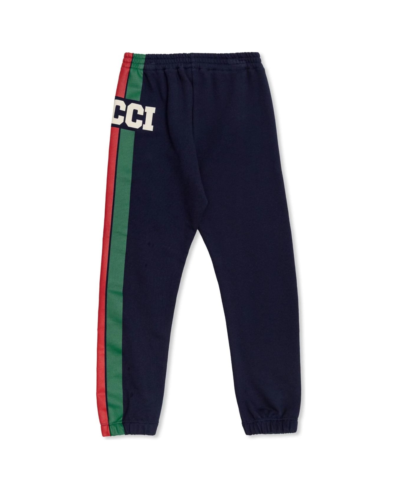 Gucci Kids Trousers Blue - Blue