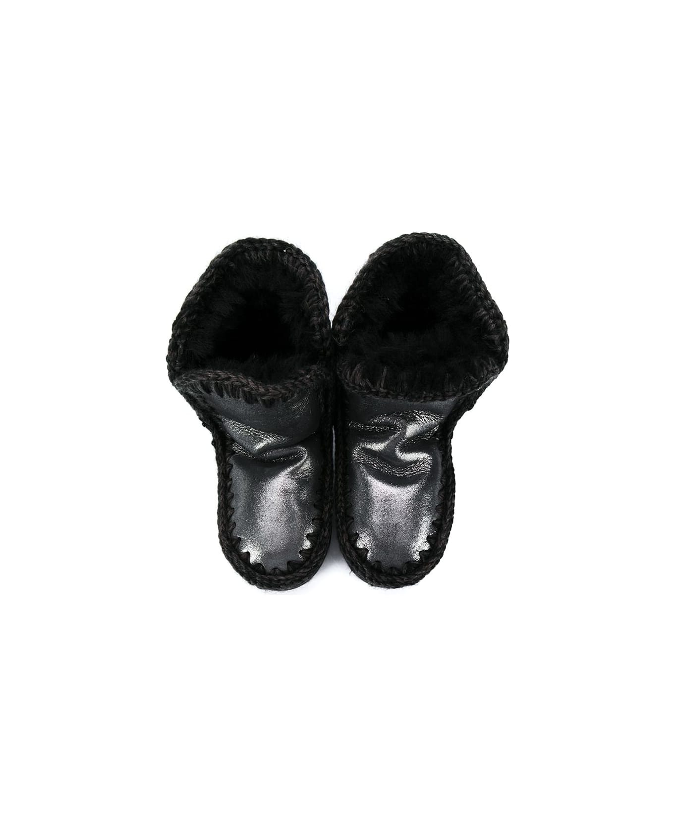 Mou Black Girls Boots - Black