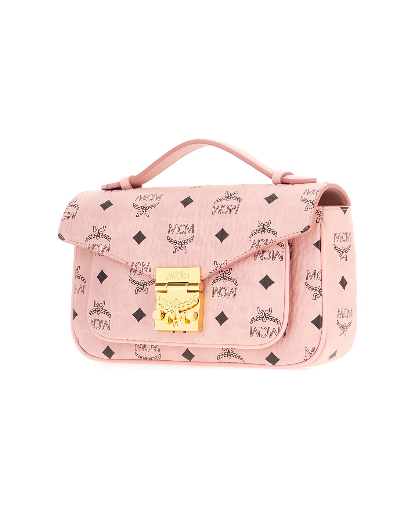 タグ付き未使用　MCM がま口 MCM Printed Synthetic Leather Handbag | italist