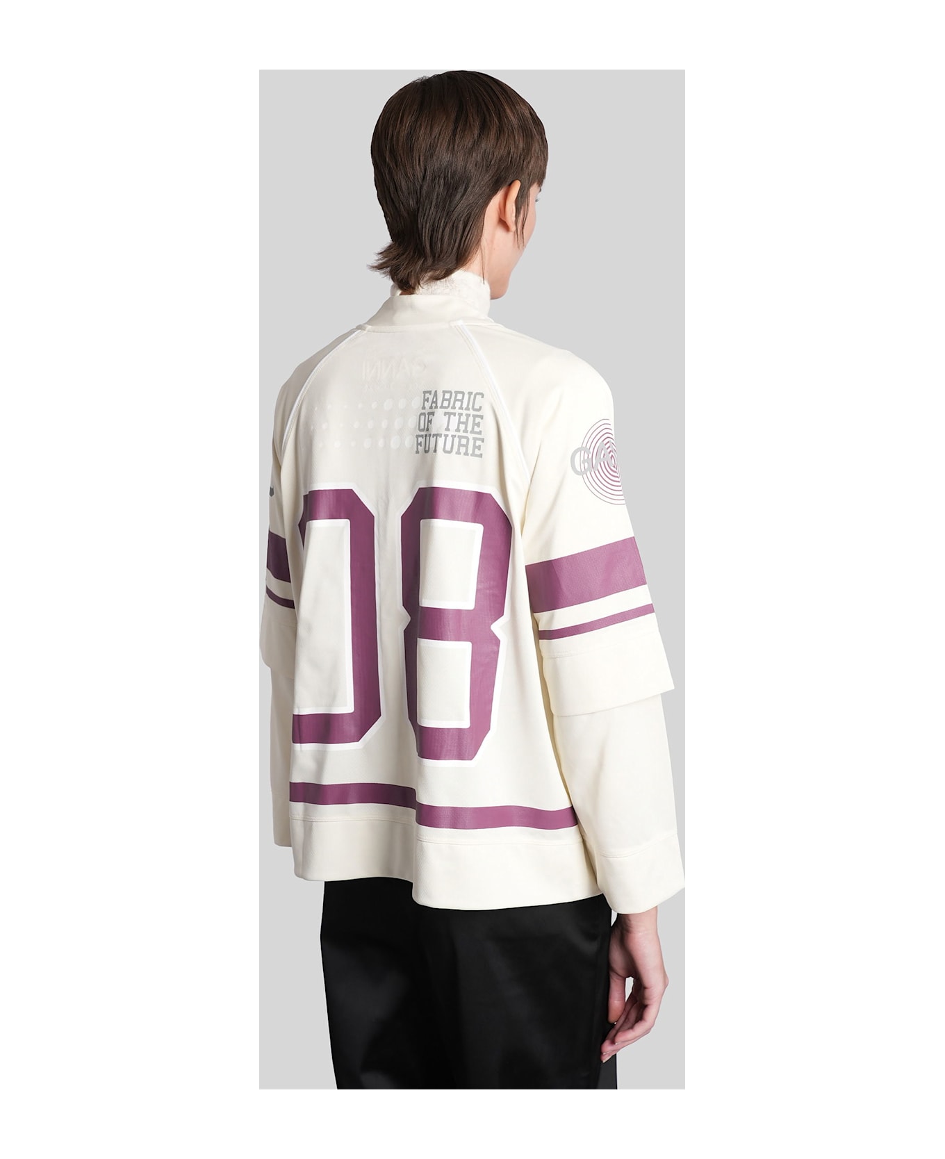 Ganni In Beige Polyester - beige