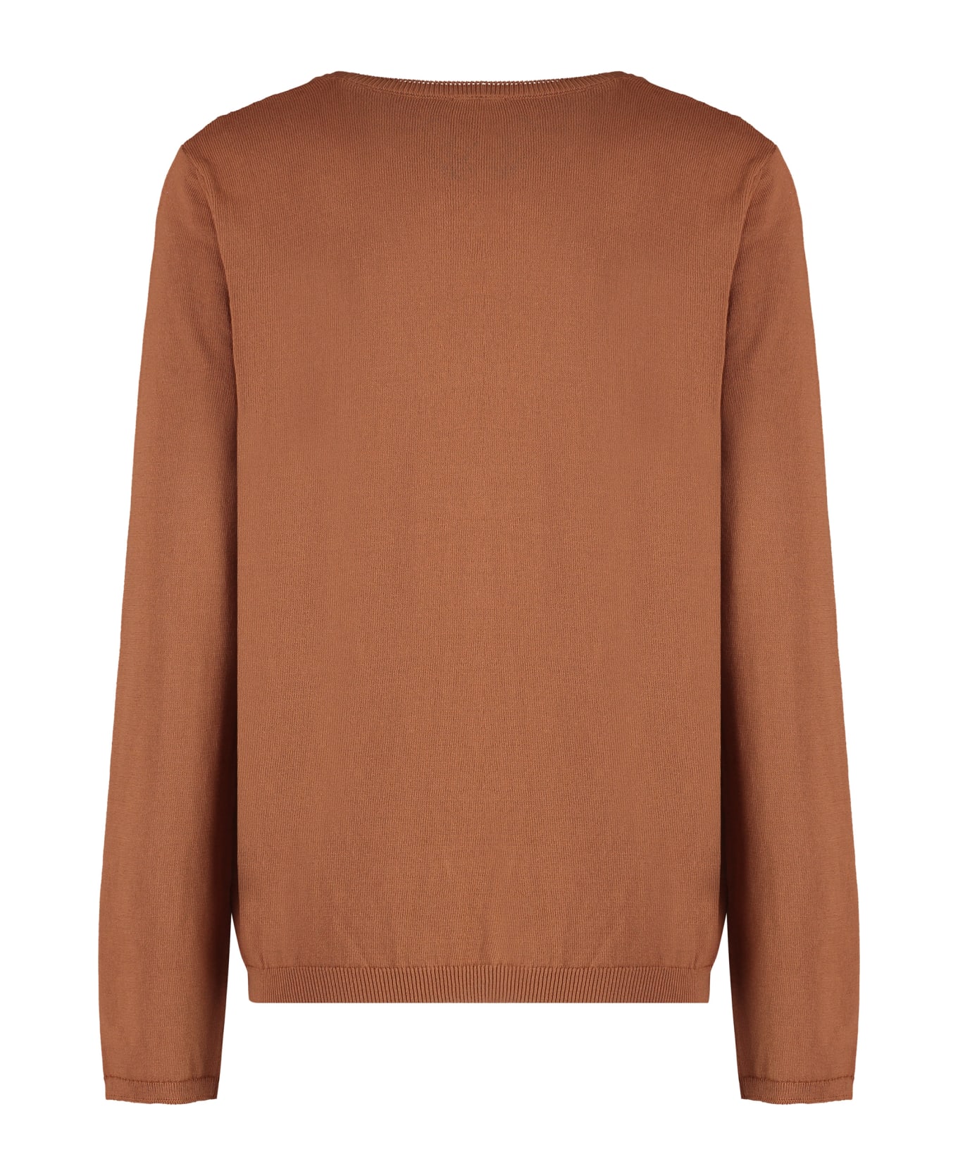 A.P.C. Albane Cotton Crew-neck Sweater - brown