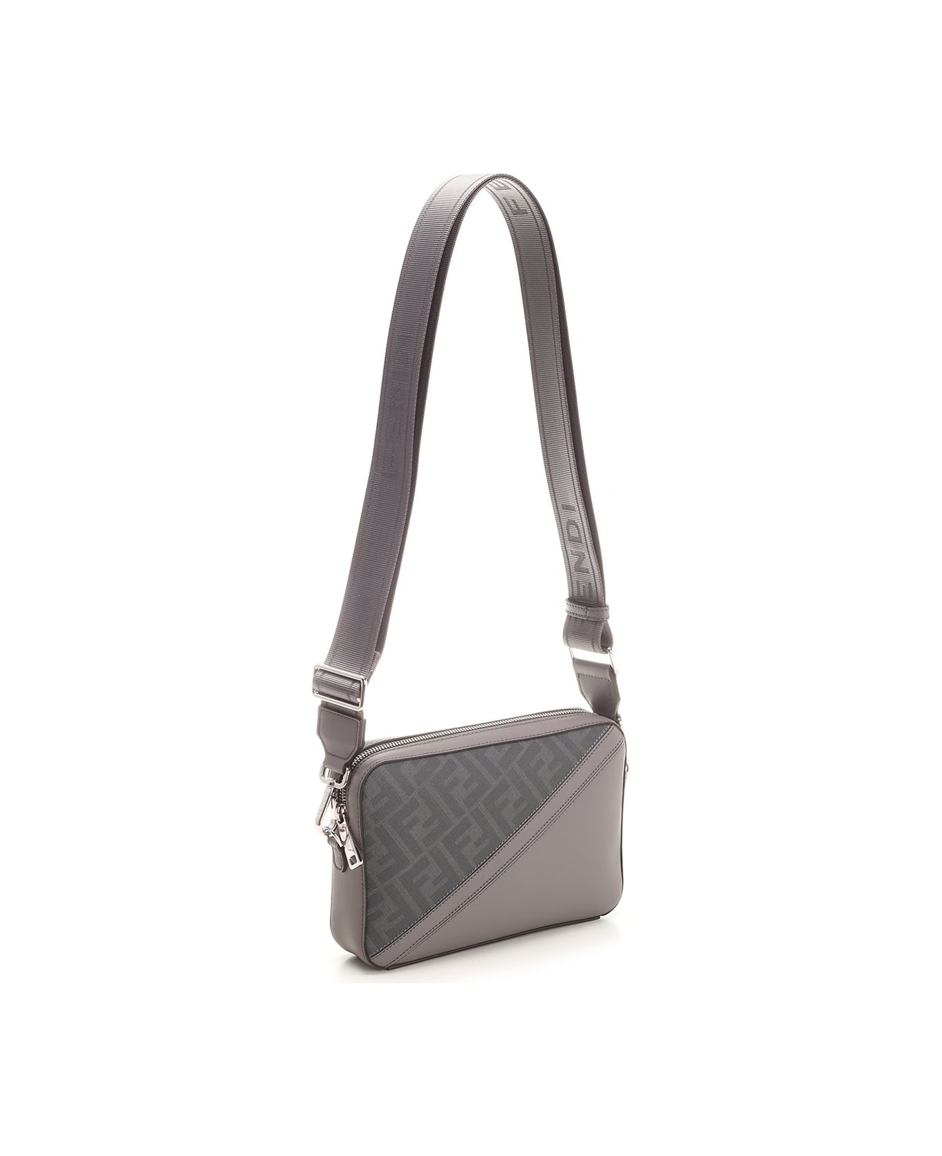 Fendi Diagonal Camera Case - Grey