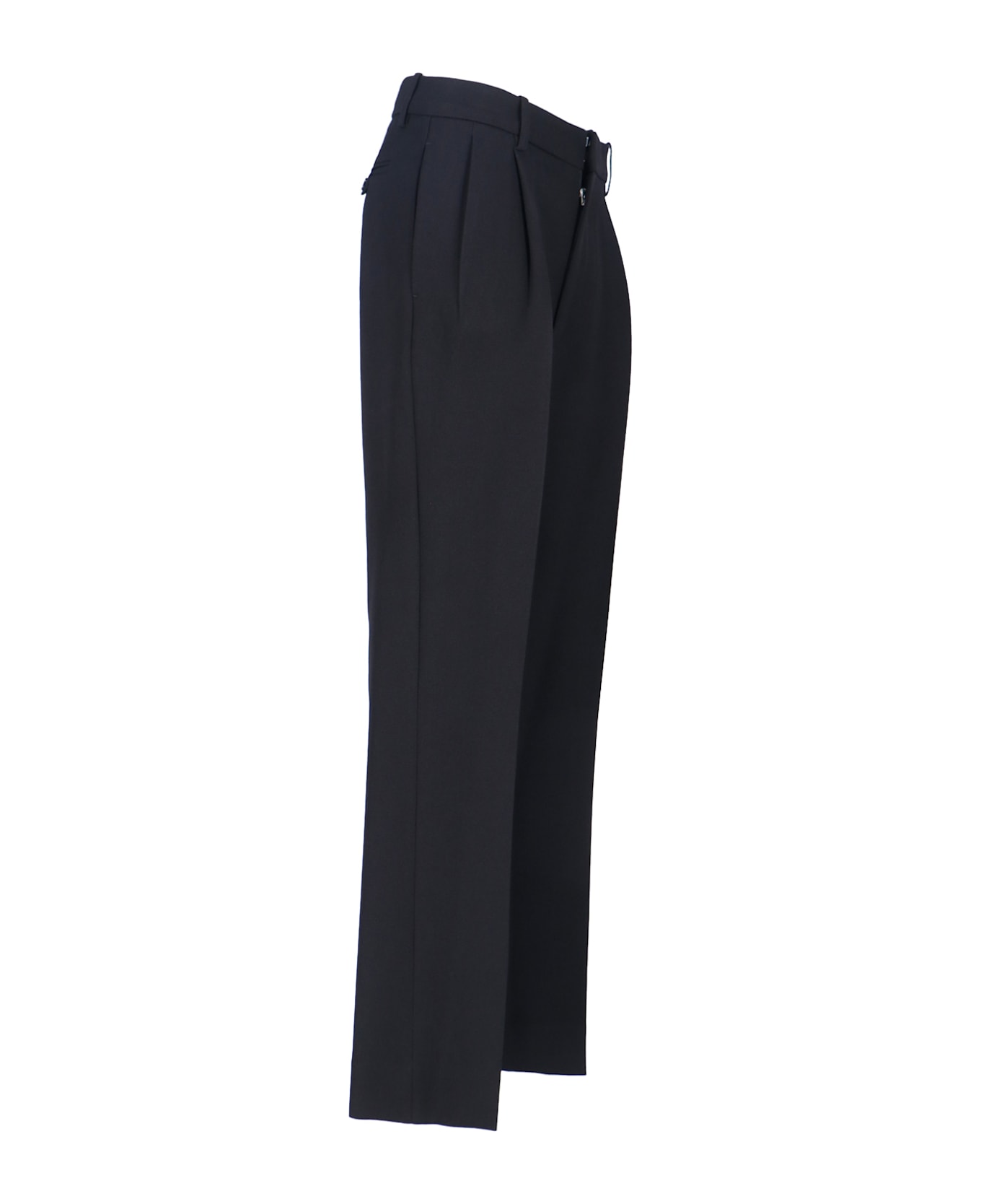 Victoria Beckham Virgin Wool Pants - Black  