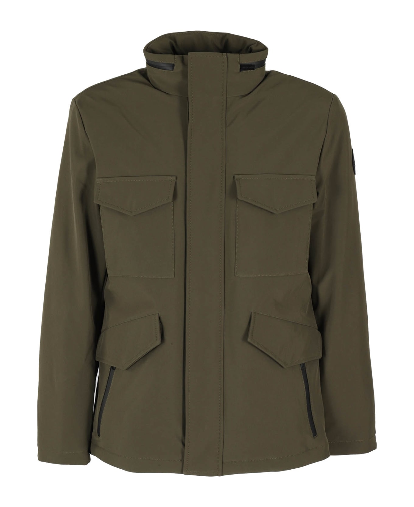 Woolrich Soft Shell Field Jacket - Dark Green コート