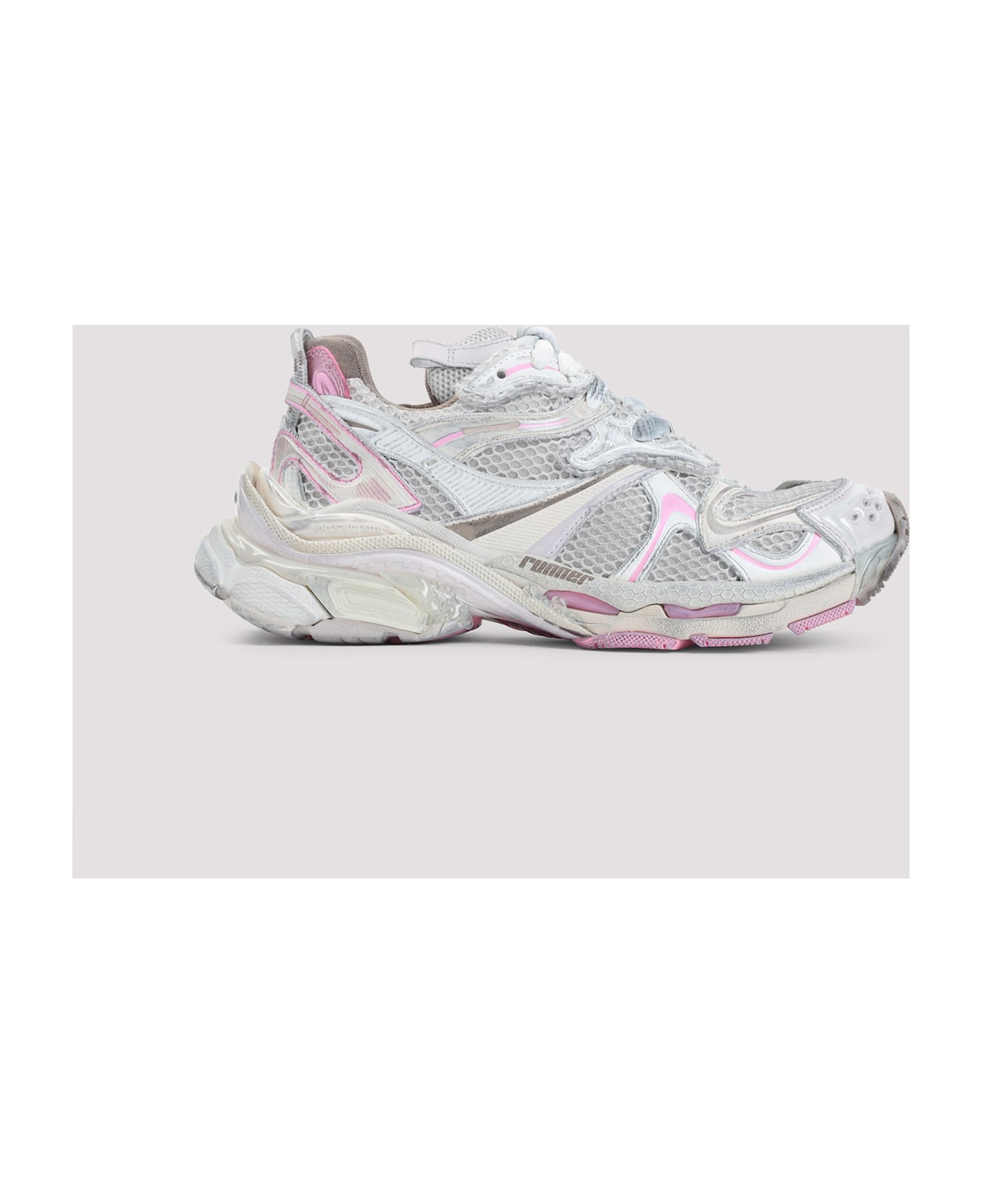 Balenciaga Runner 2 Sneakers - Taupe Mix