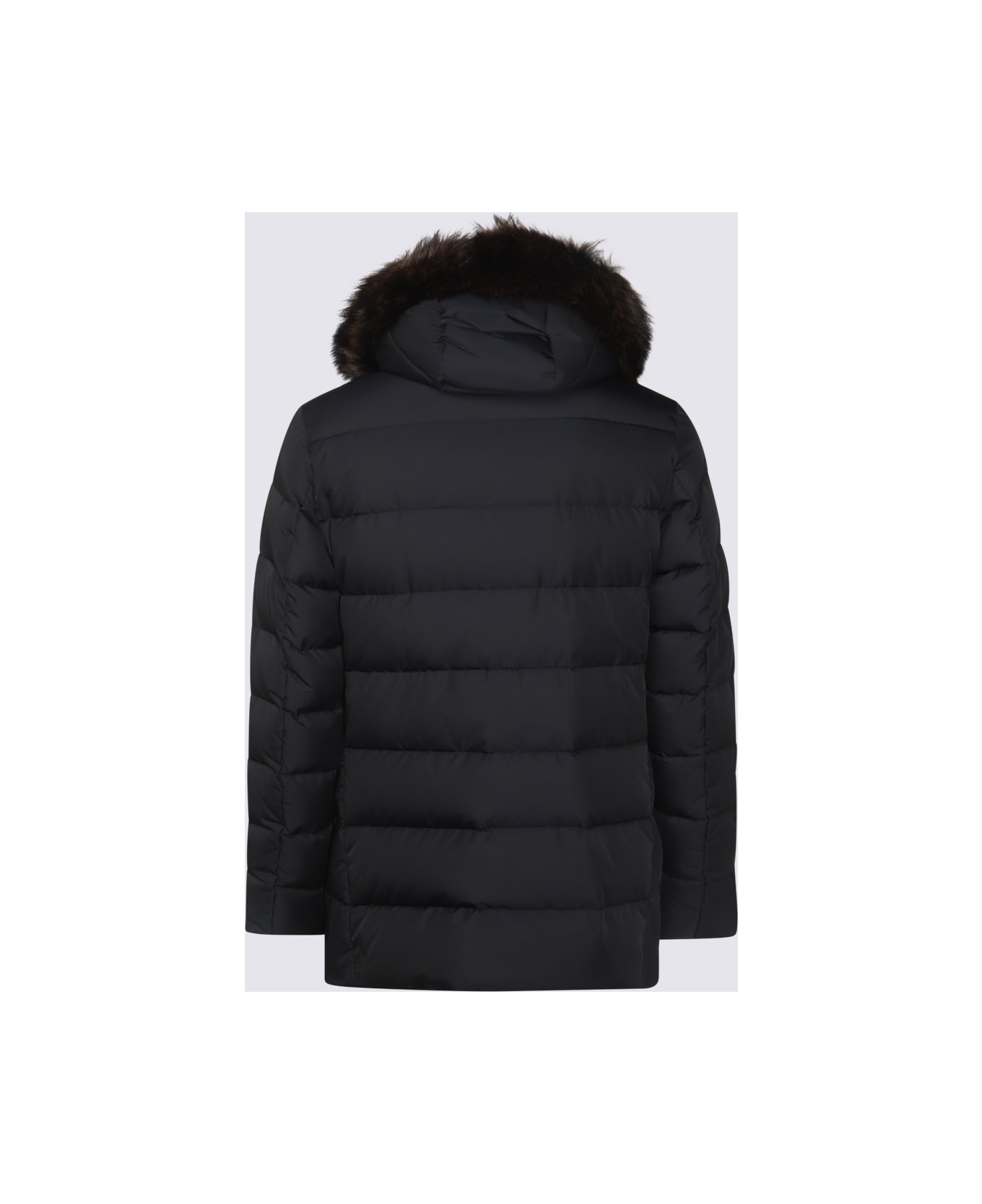 Moorer Blue Down Jacket - Blue