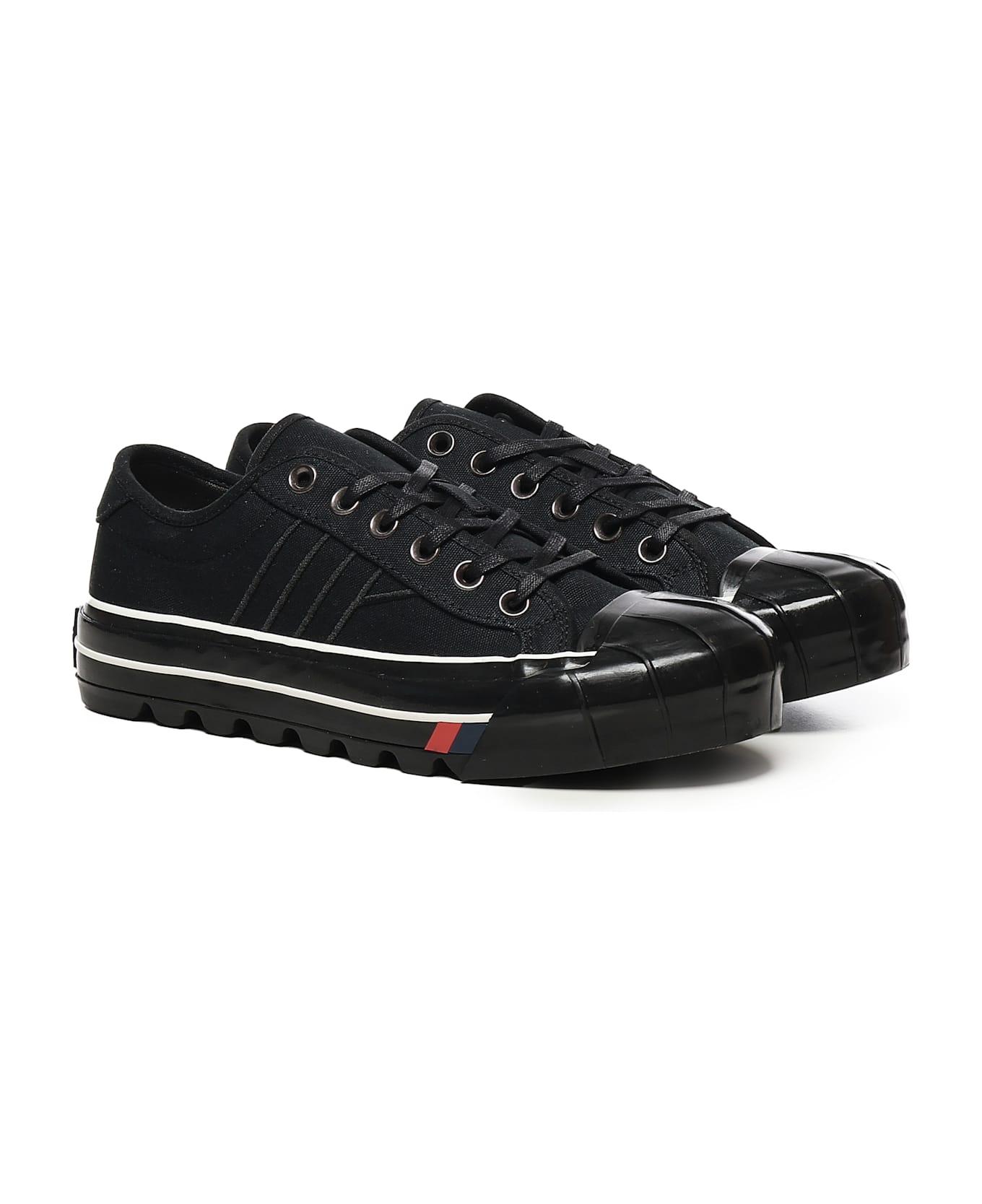PRO-Keds Low-top Sneakers With Platform - Black