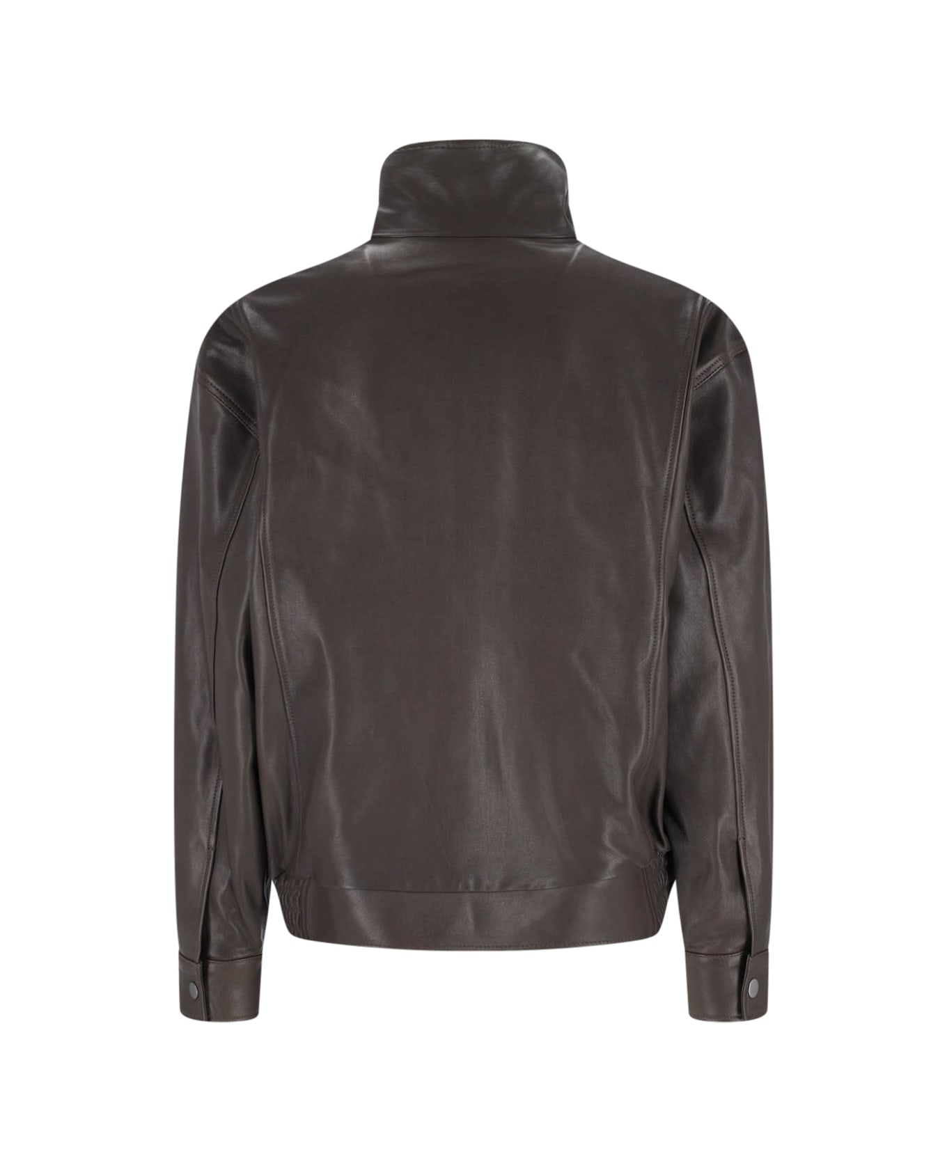 Calvin Klein Sheep Skin Jacket - Brown