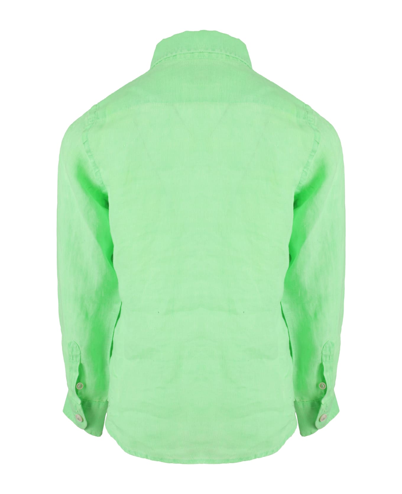 MC2 Saint Barth Classic Shirt - Verde Fluo
