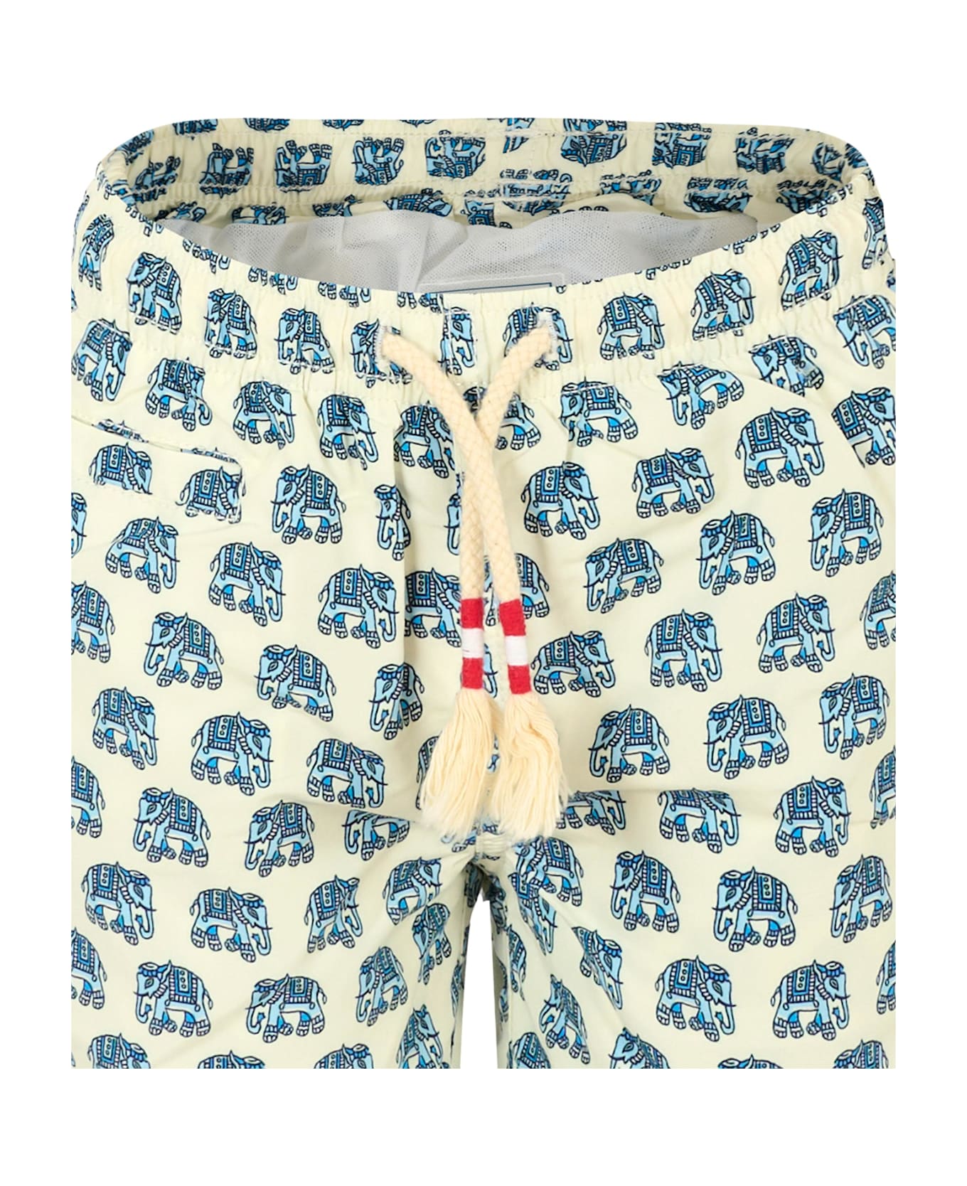 MC2 Saint Barth Iovry Swim Shorts For Boy With Elephants - Multicolor