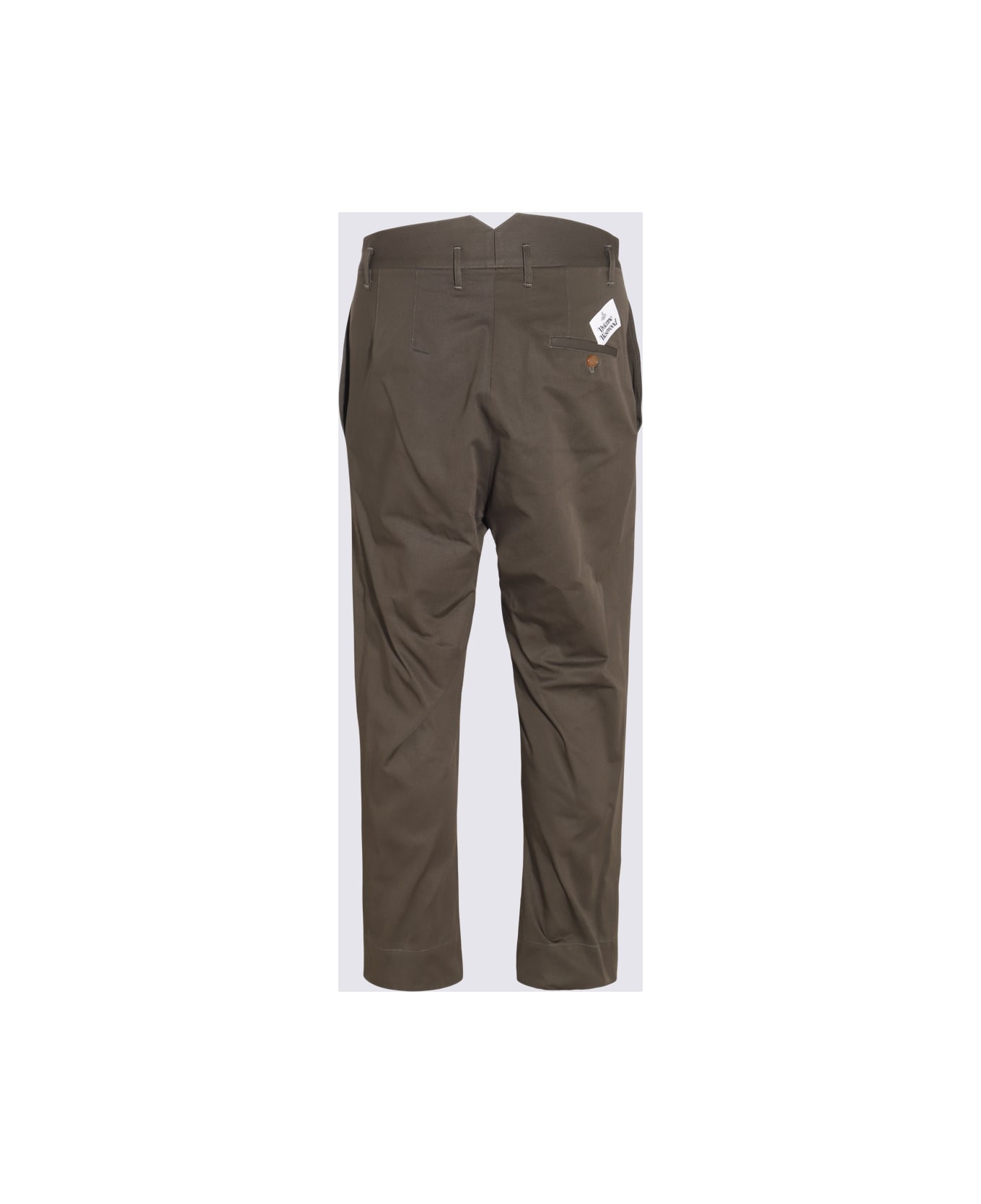 Vivienne Westwood Military Cotton Pants - Green