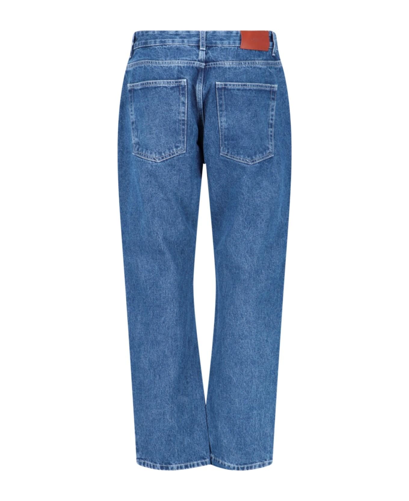 Studio Nicholson Straight Jeans - DENIM BLUE