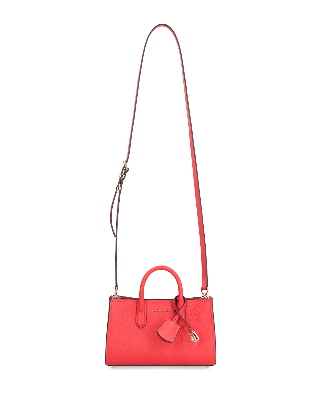 Michael Kors Scarlett Leather Bag - red
