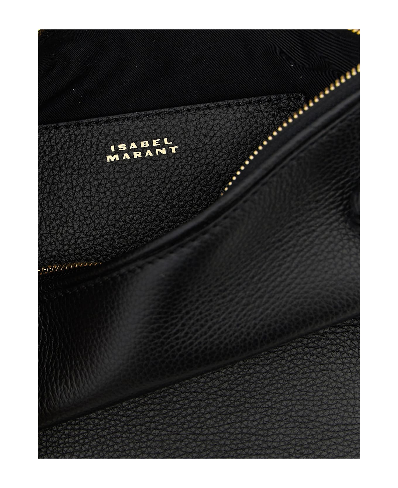 Isabel Marant 
oskan Soft Zip
 Handbag - Black