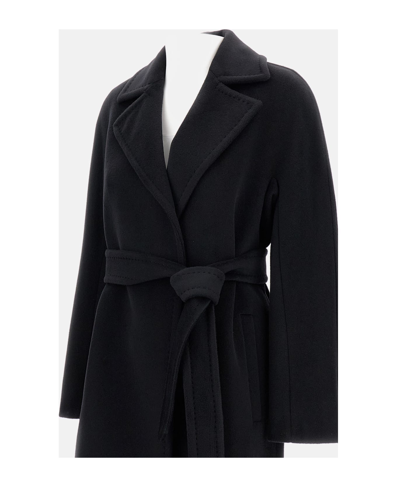 Max Mara Studio Scire Coat - Black